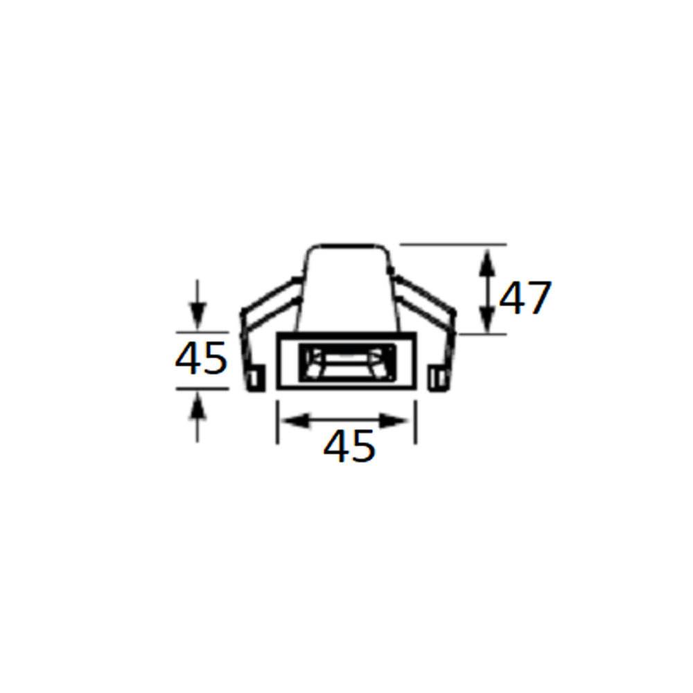 Jupiter Led'li Sıva Altı Spot Armatür LS483 S