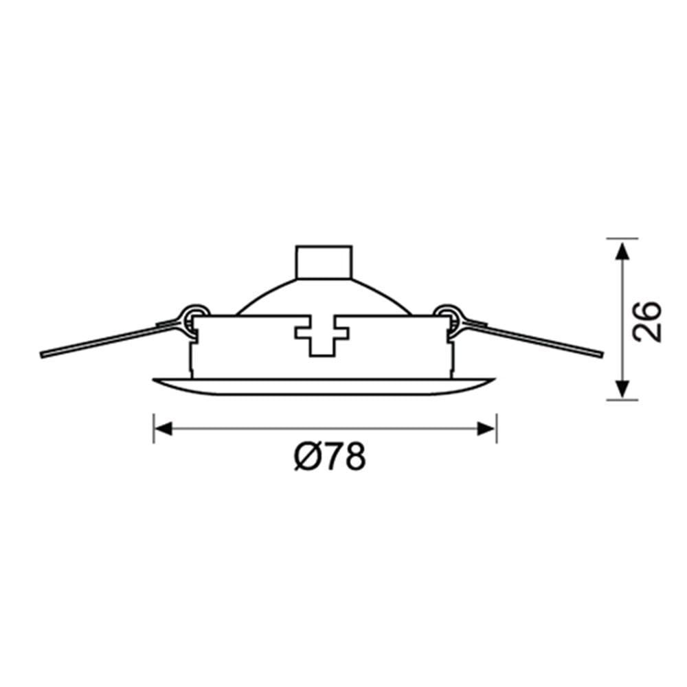 Jupiter Sabit Spot JH509 K