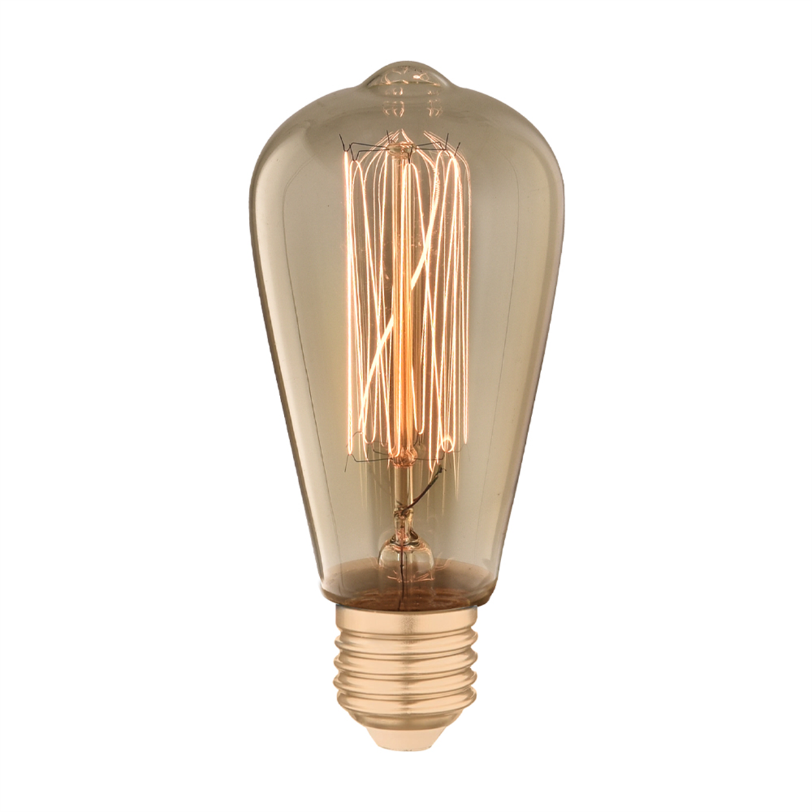 Led Lamp 40W 220V E27 Edison Rustik Halojen Ampul ST64-40