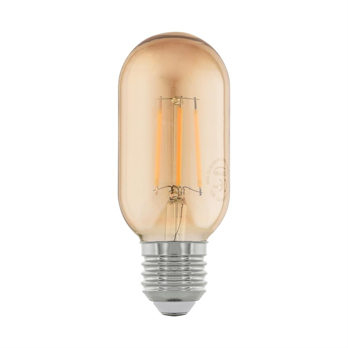 Led Lamp 4W 220V E27 Rustik Led Ampul T45-4