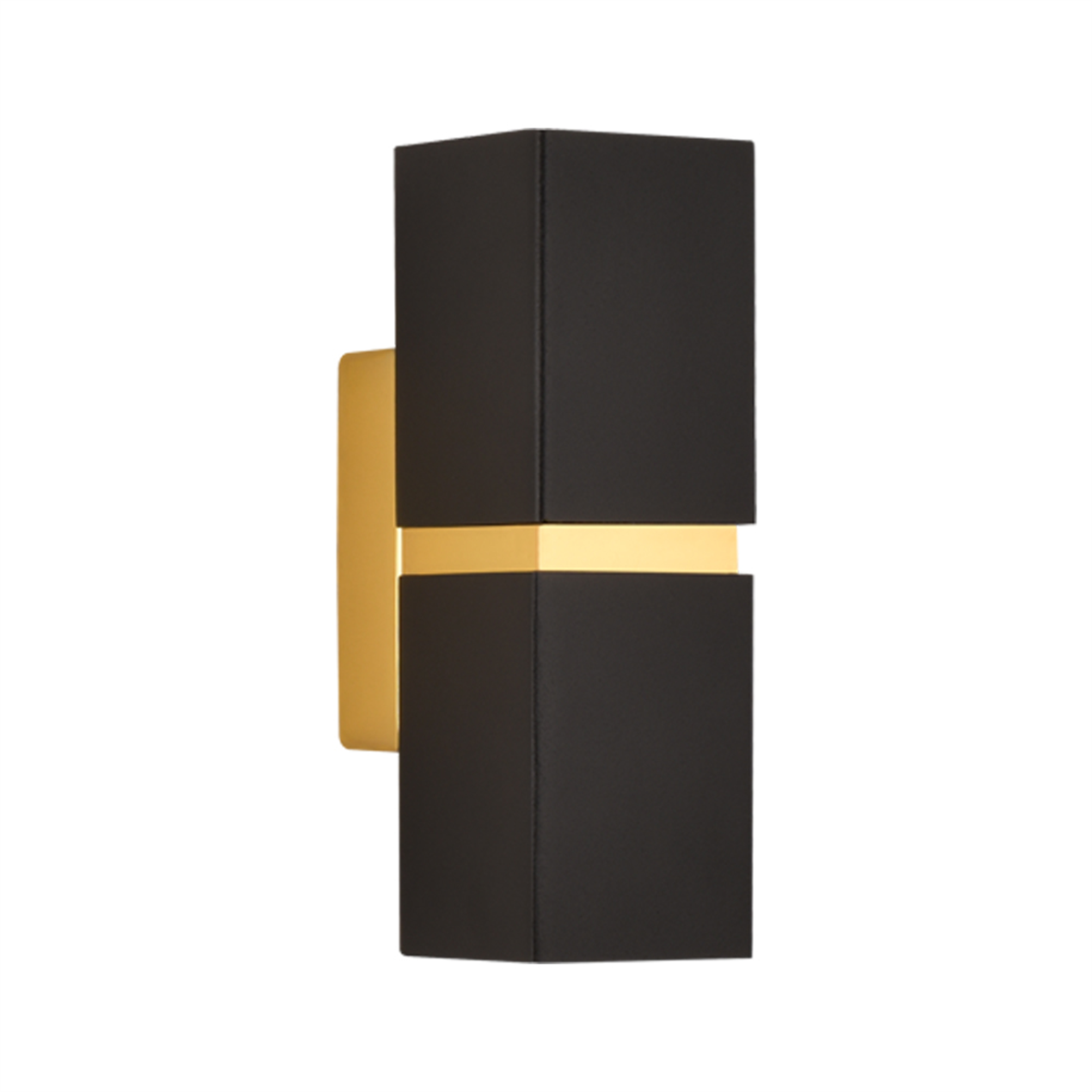 Nevo Çift Yönlü İç Mekan Aplik Siyah Gold NA102,21