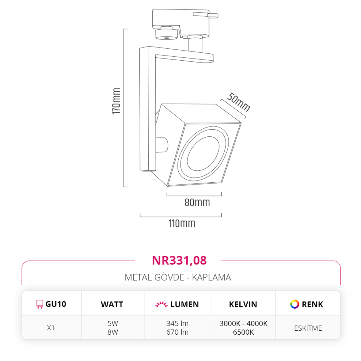Nevo Dekoratif Ray Spot NR331,08
