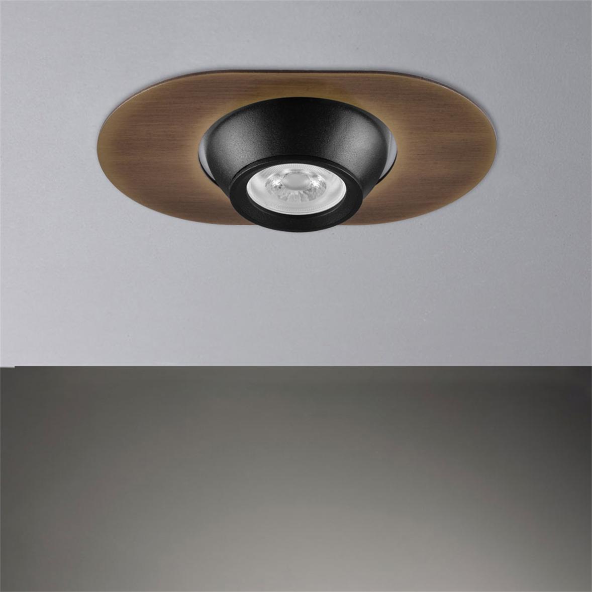 Nevo Sıva Altı Led Spot Eskitme Siyah ND330-1