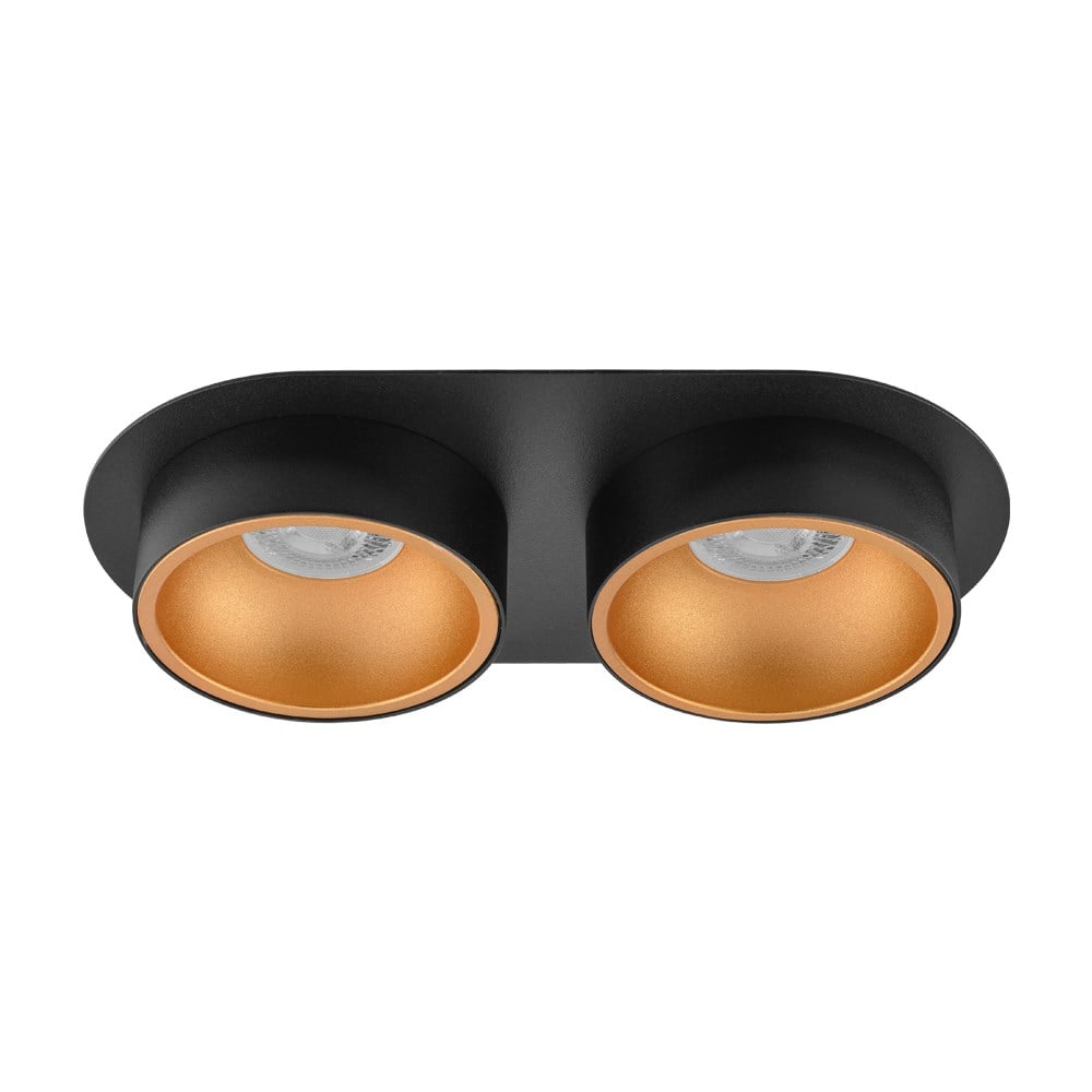 Nevo Sıva Altı Led Spot Siyah Gold ND356-2