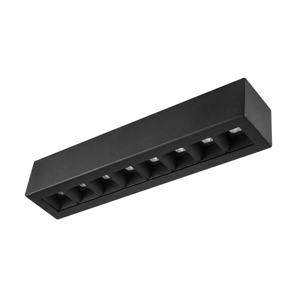 Nevo Sıva Üstü Tavan Armatürü Siyah  NS102-2
