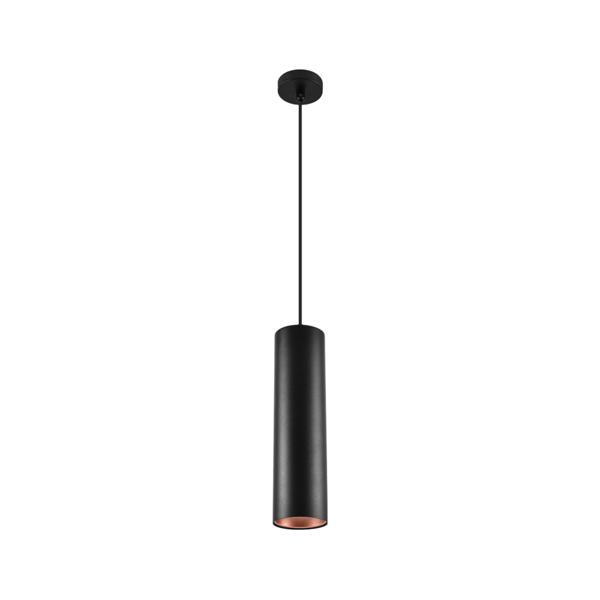 Nevo Tekli Led Sarkıt Siyah Bakır NS236-2