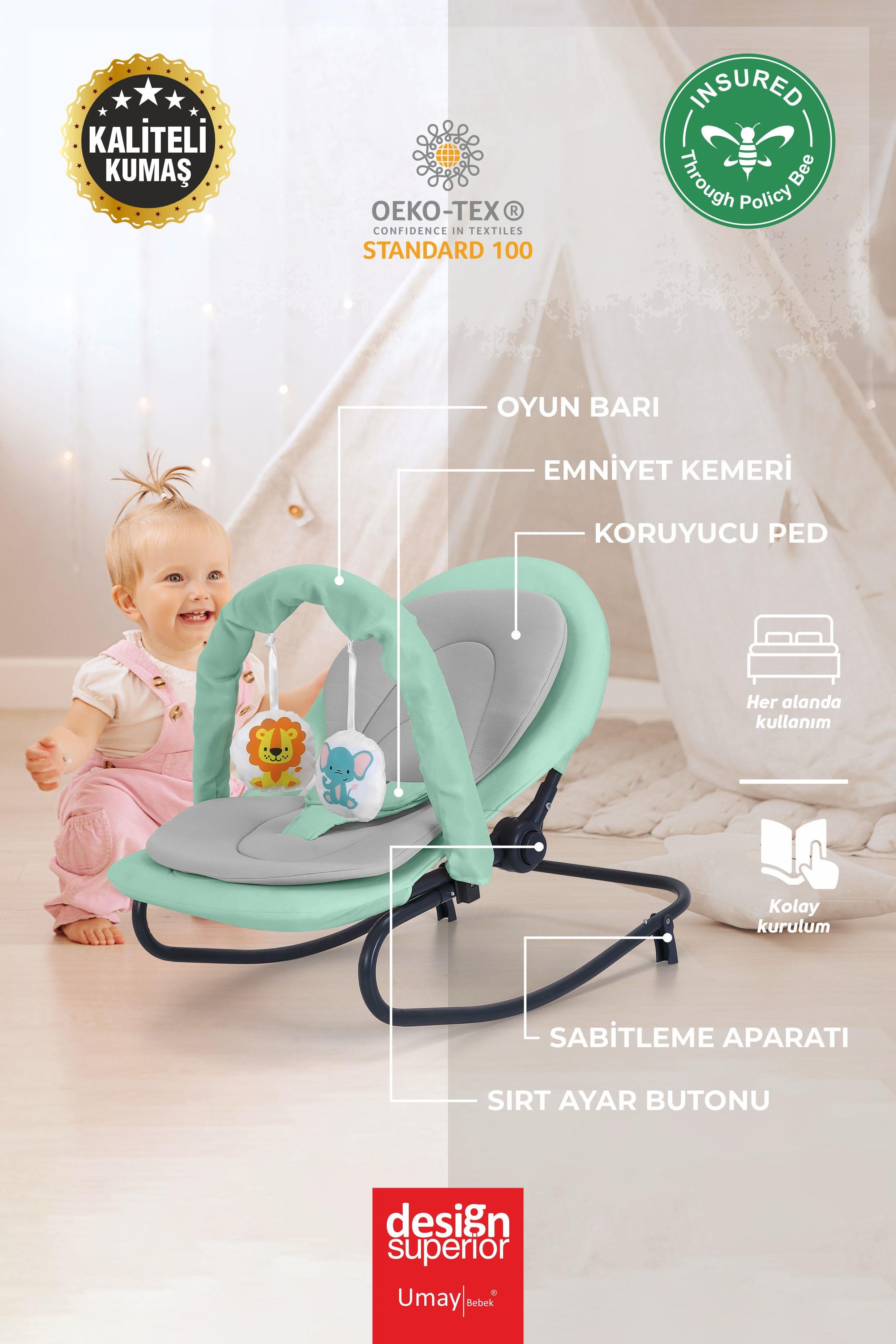 Umay BebekAna Kucağı, Oyuncaklı Ana Kucağı, Ev Tipi Ana Kucağı, Sallanabilen Bebek Beşik