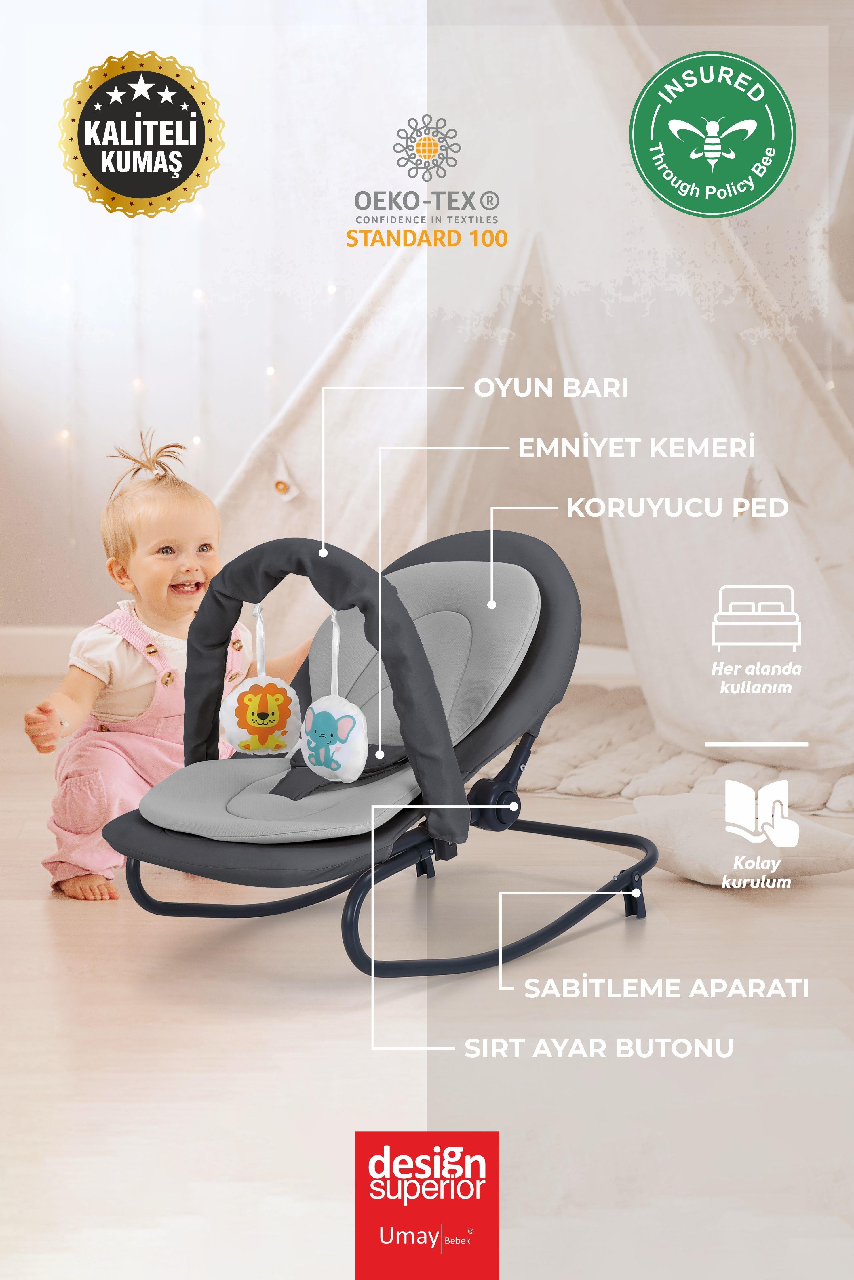 Umay BebekAna Kucağı, Oyuncaklı Ana Kucağı, Ev Tipi Ana Kucağı, Sallanabilen Bebek Beşik