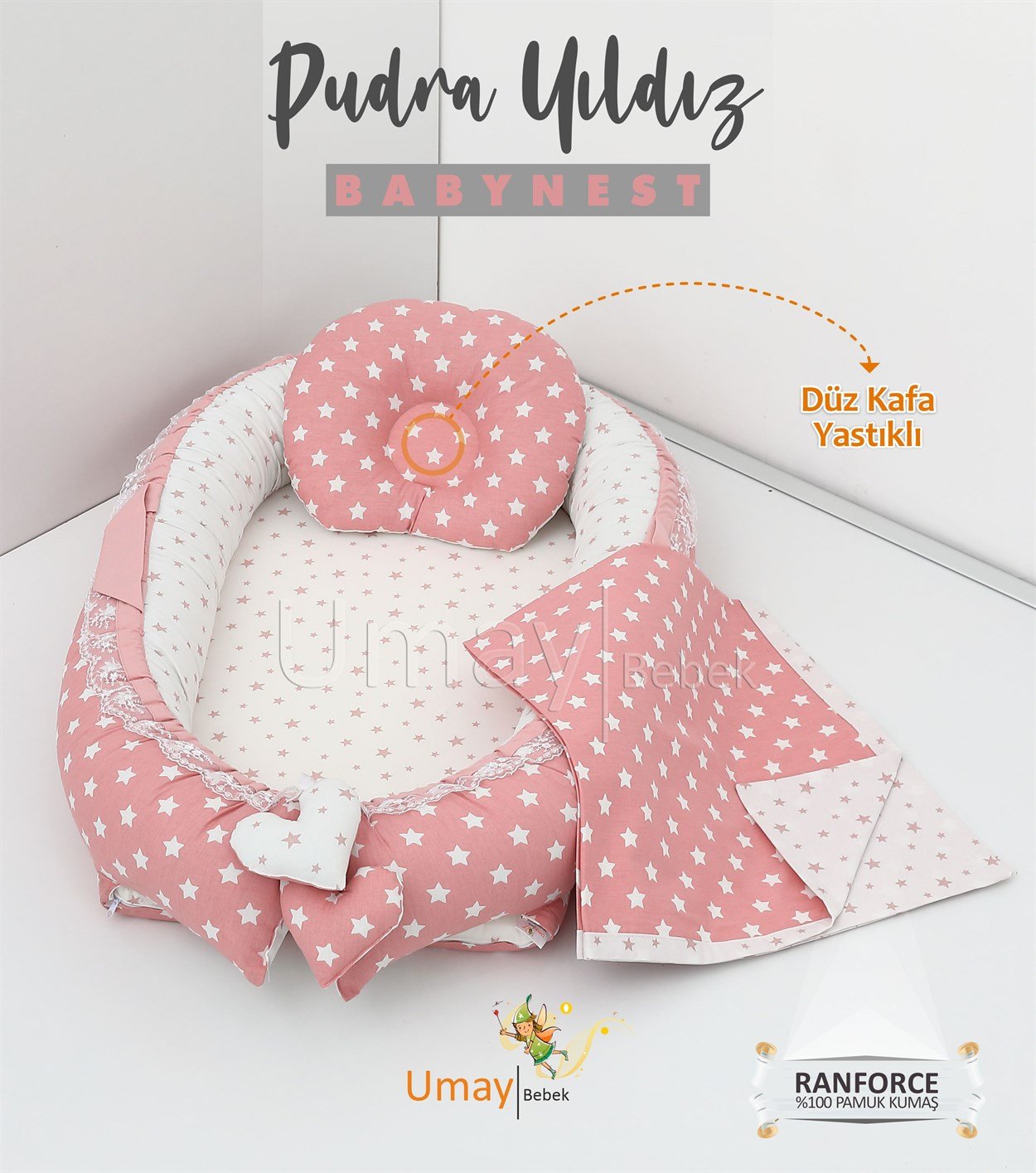 Umay BebekBabynest, bebek pikesi - Pudra Yıldız