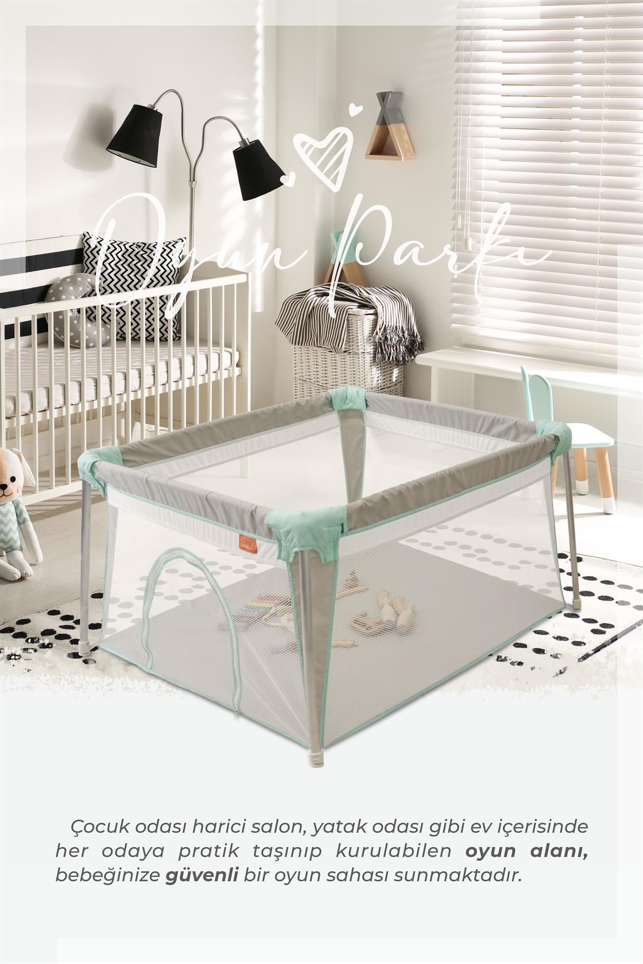 Umay BebekBebek Ve Çocuk Oyun Alanı Oyun Parkı alüminyum 120x120 Oyun havuzu