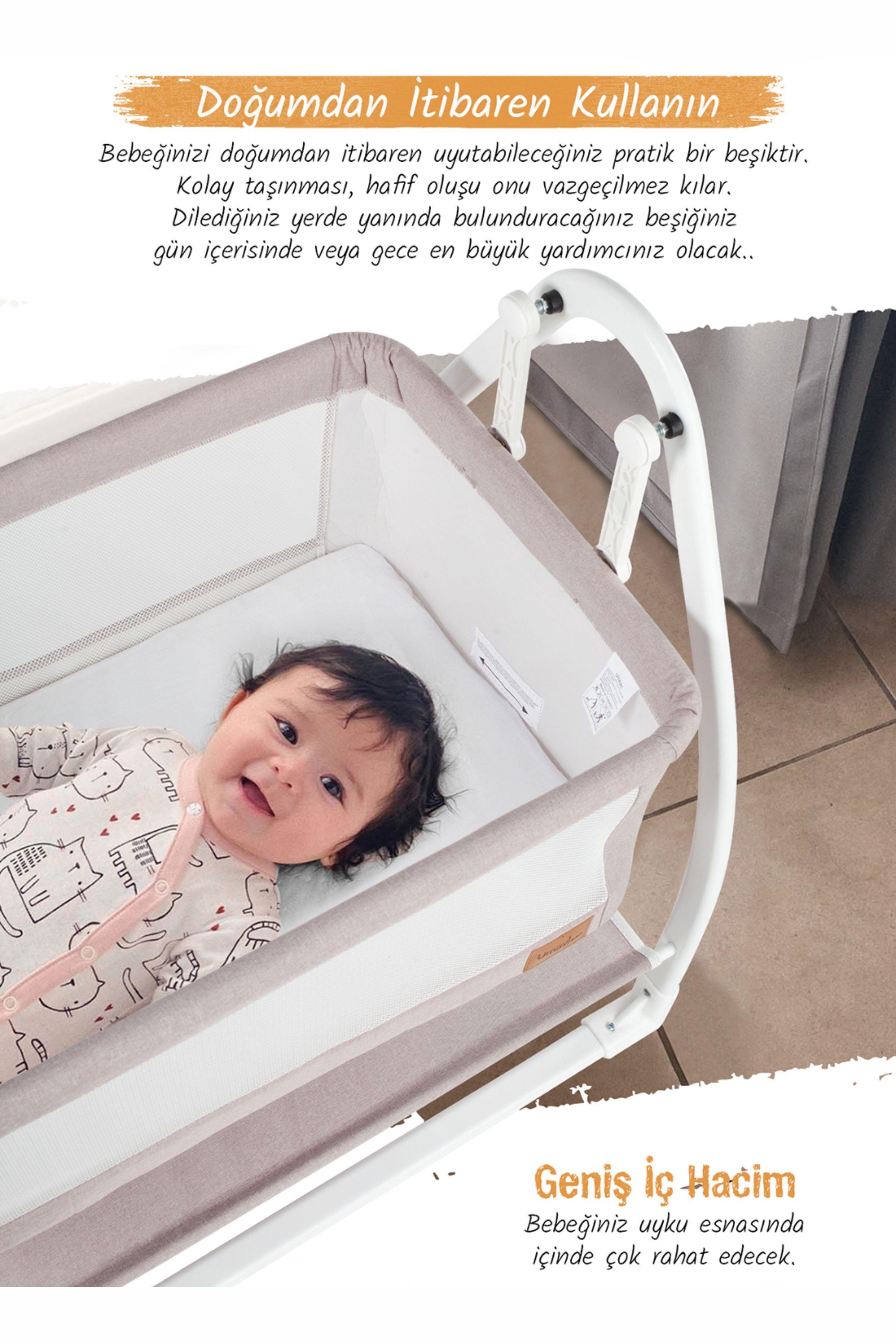 Umay BebekGold Anne Yanı Beşik