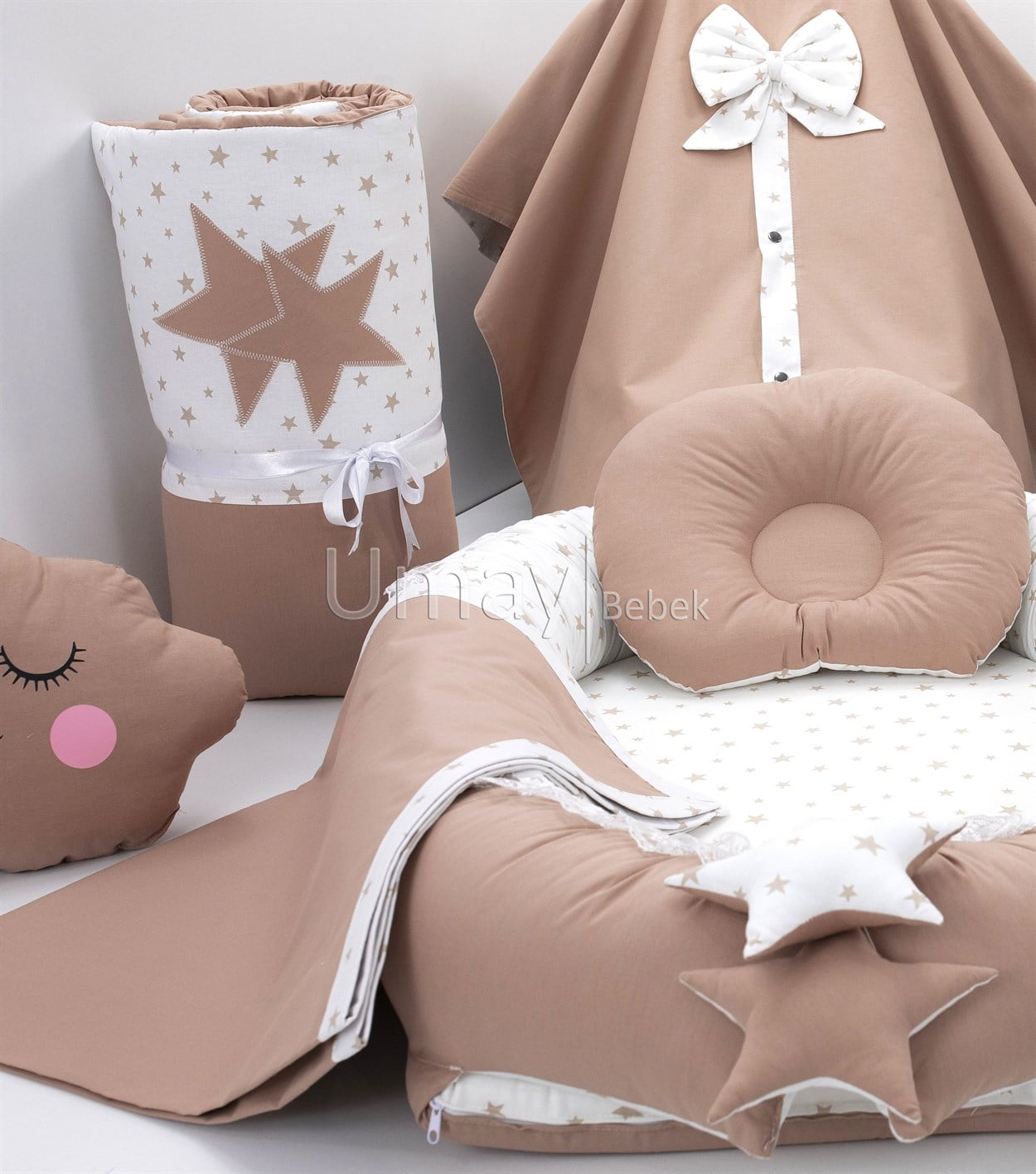 Umay BebekKahve Komple Set (Tutmalı)