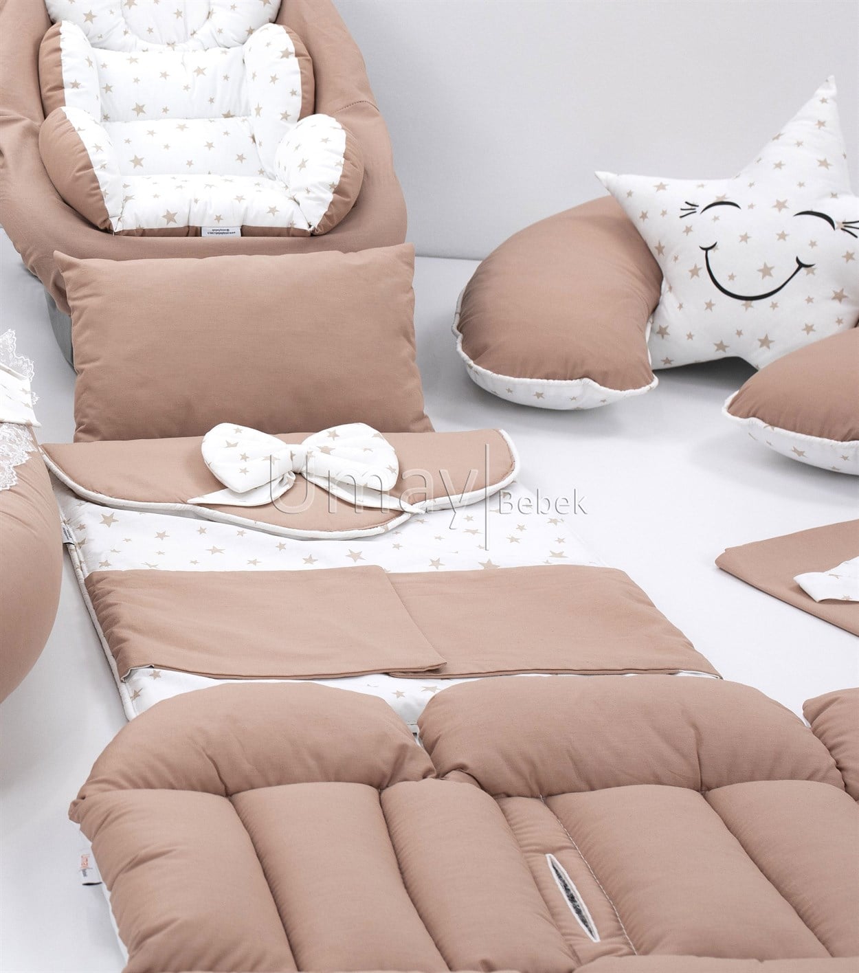 Umay BebekKahve Komple Set (Tutmalı)