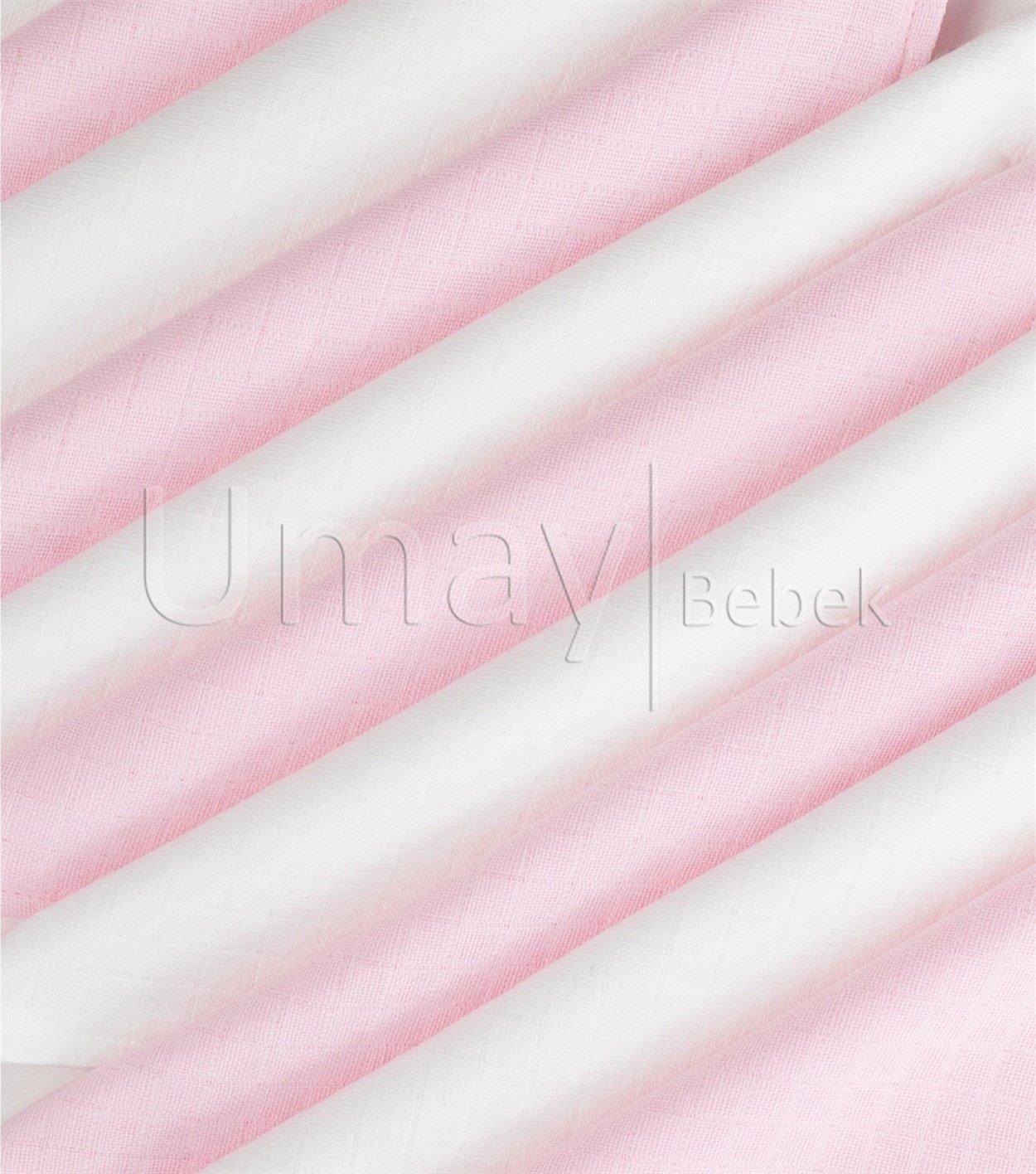 Umay BebekOrganik müslin ağız bezi, salya bezi, ter bezi - Pembe