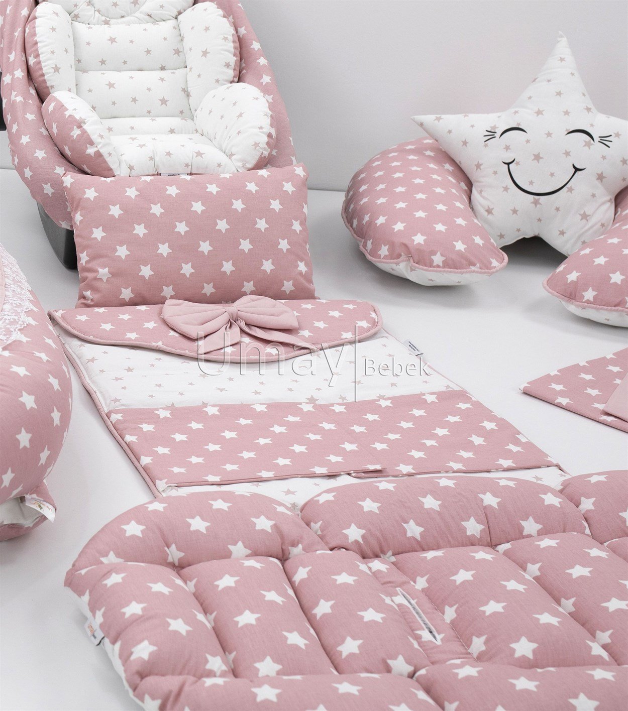 Umay BebekPudra Yıldızlı Komple Set