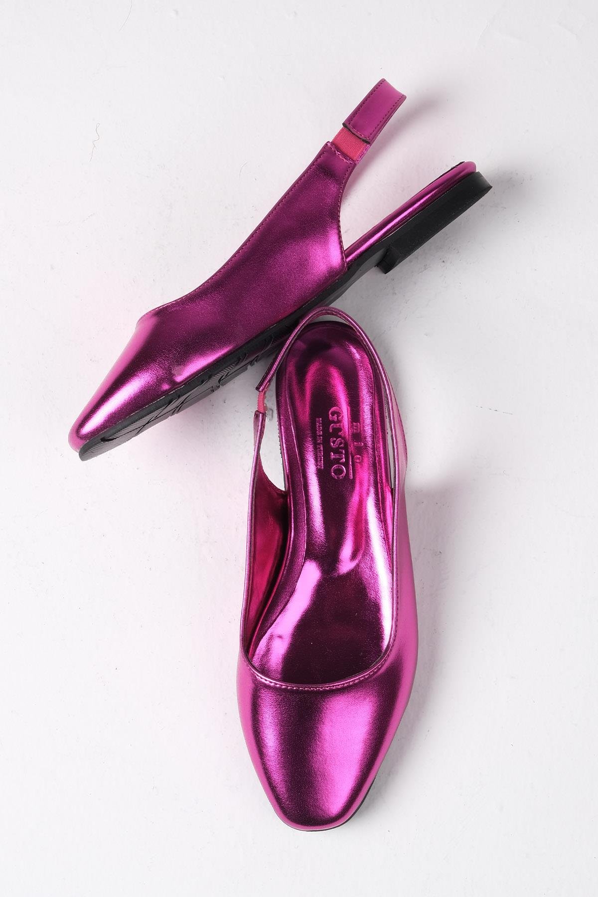 Ally Fuşya Renk Küt Burun Babet-BABET-Mio Gusto-02232FUC