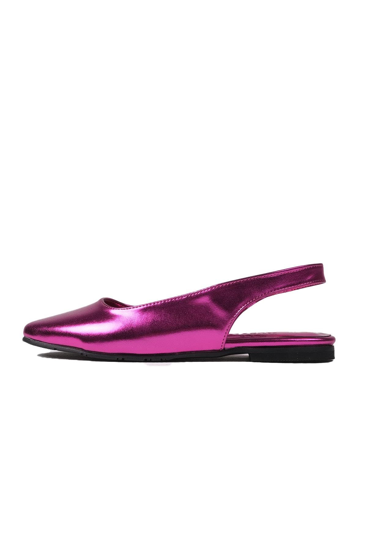 Ally Fuşya Renk Küt Burun Babet-BABET-Mio Gusto-02232FUC