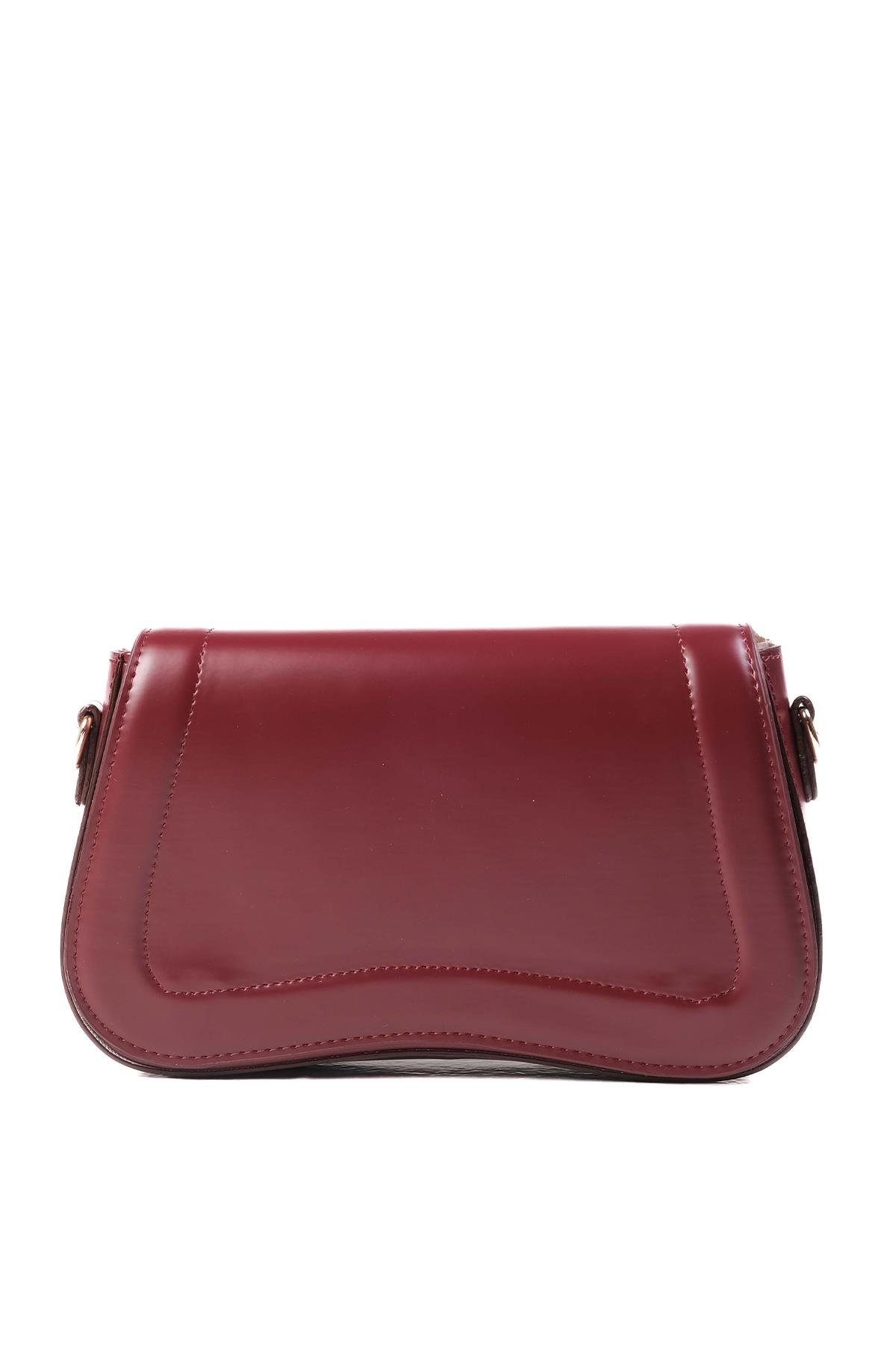 Bordo Renk El Ve Omuz Çantası-Bags-Mio Gusto-C0061WRC