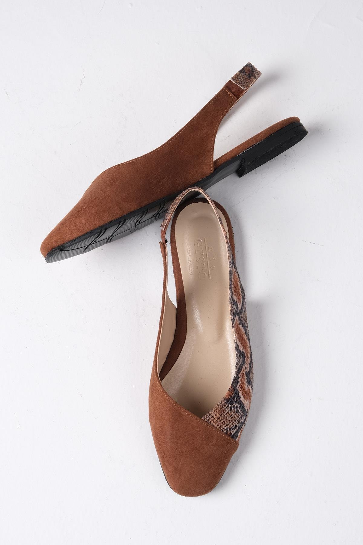 Debby Taba Renk Küt Burun Babet-BABET-Mio Gusto-02261TAO