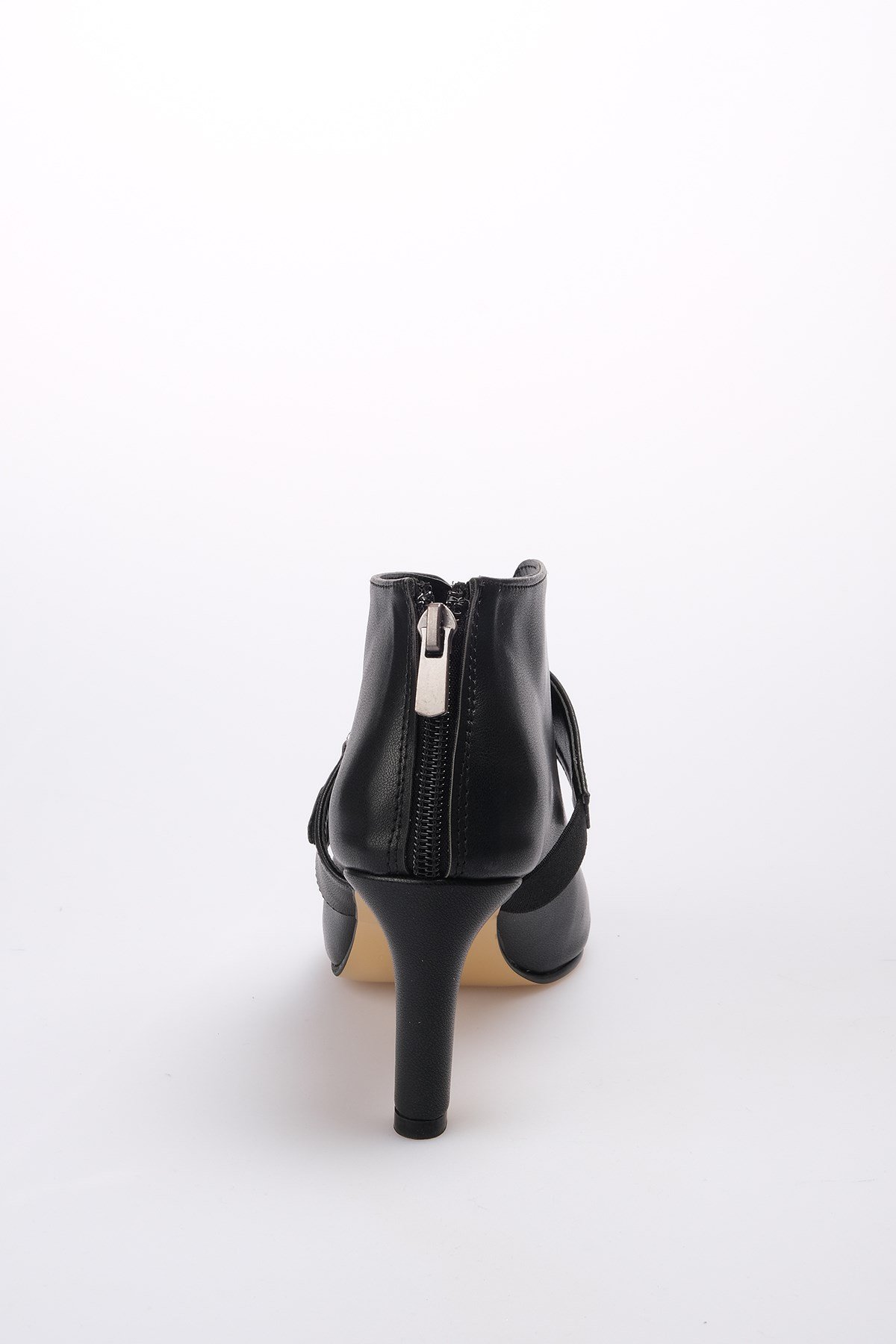 Diaz Siyah Kısa Topuklu Bootie-Kısa Topuklu-Mio Gusto-01240BLC