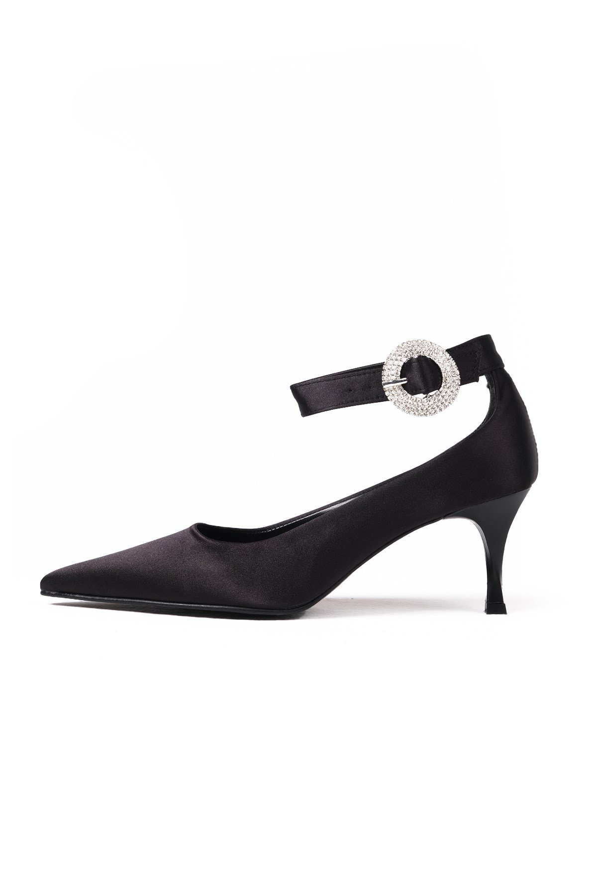Felicia Siyah Renk Abiye Ayakabbı-Evening-Mio Gusto-01451BLK