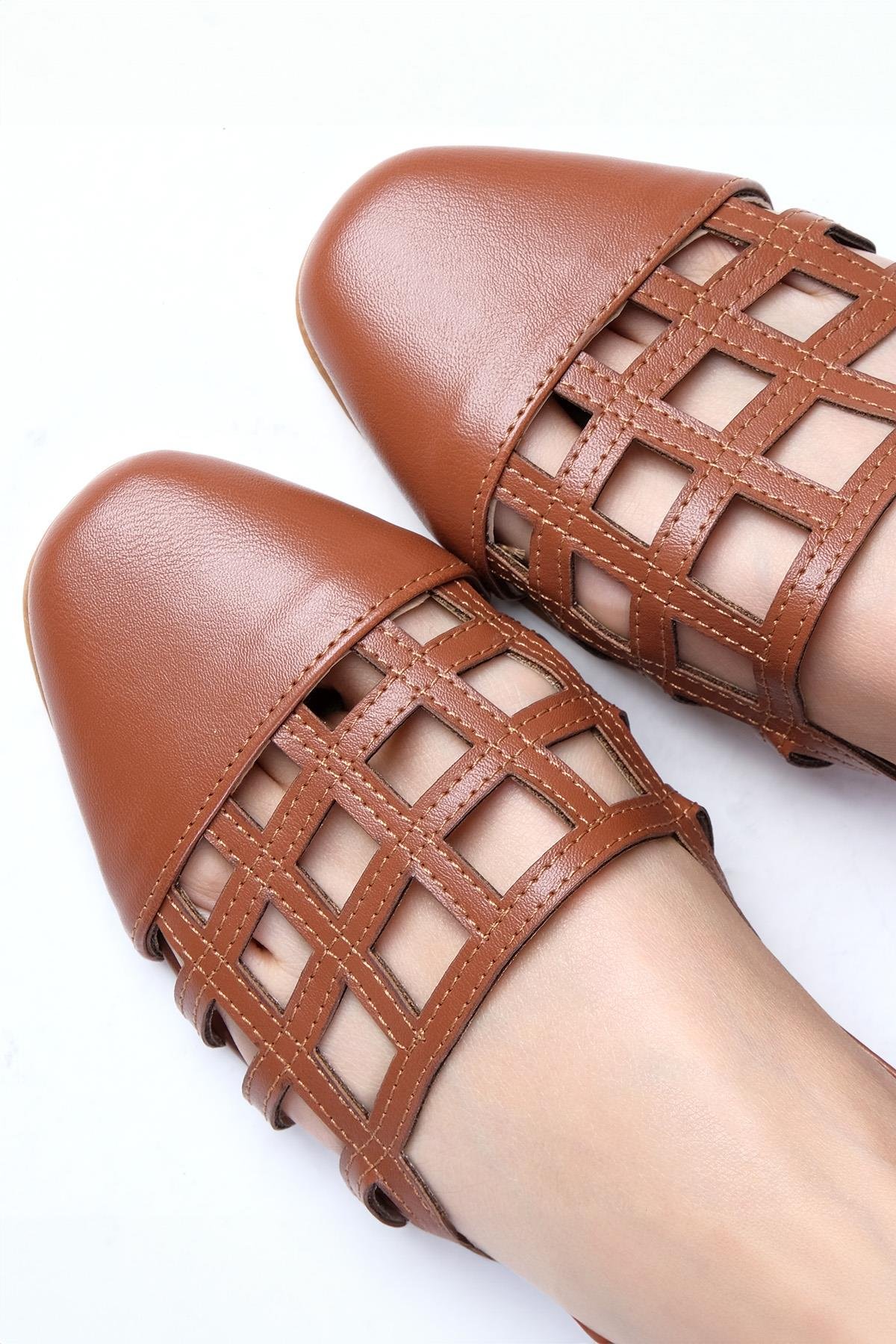 Helen Taba Renk Kafesli Babet-BABET-Mio Gusto-02294TAC