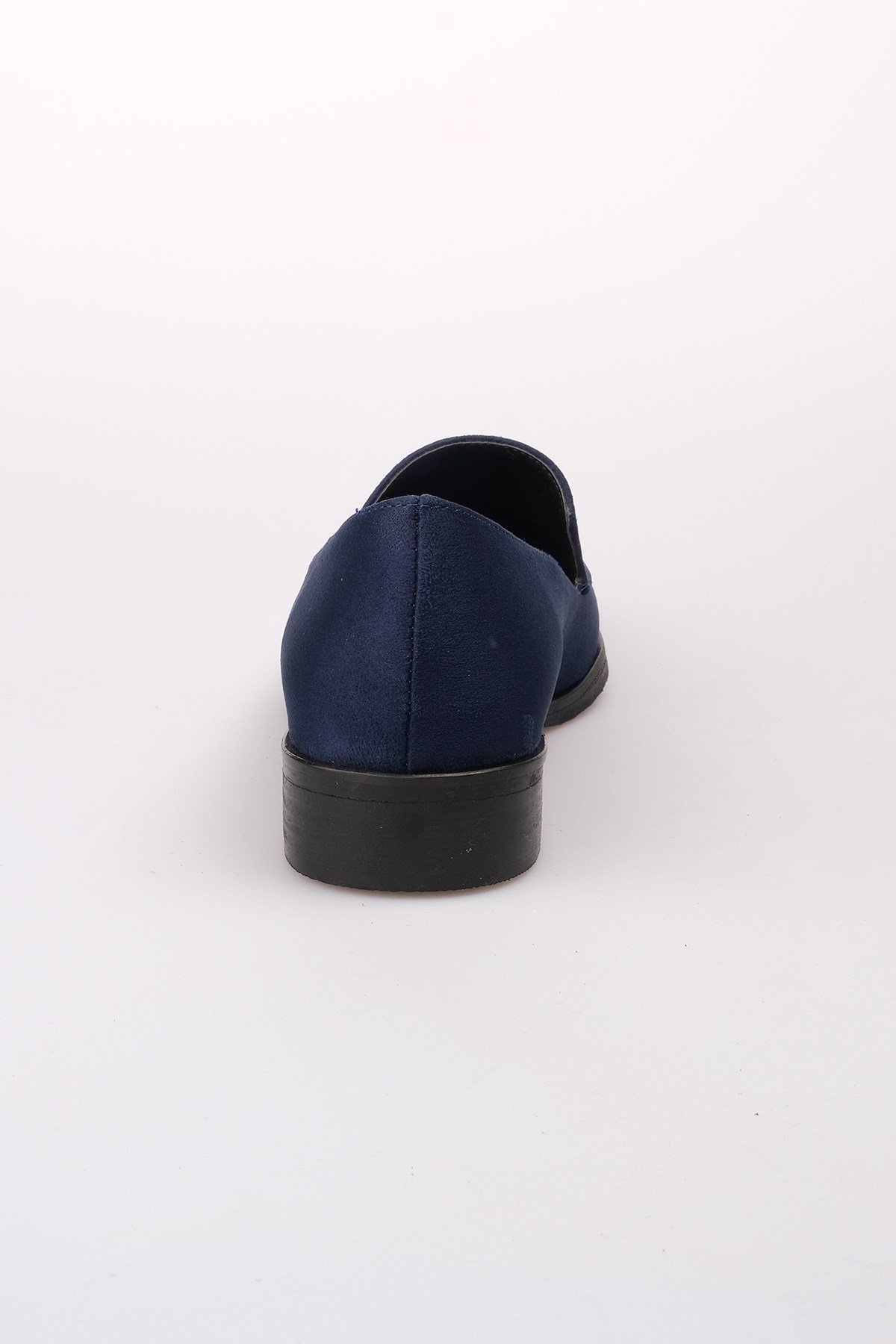 Iris Lacivert Süet Oxford Ayakkabı-DÜZ AYAKKABI-Mio Gusto-02127DBS