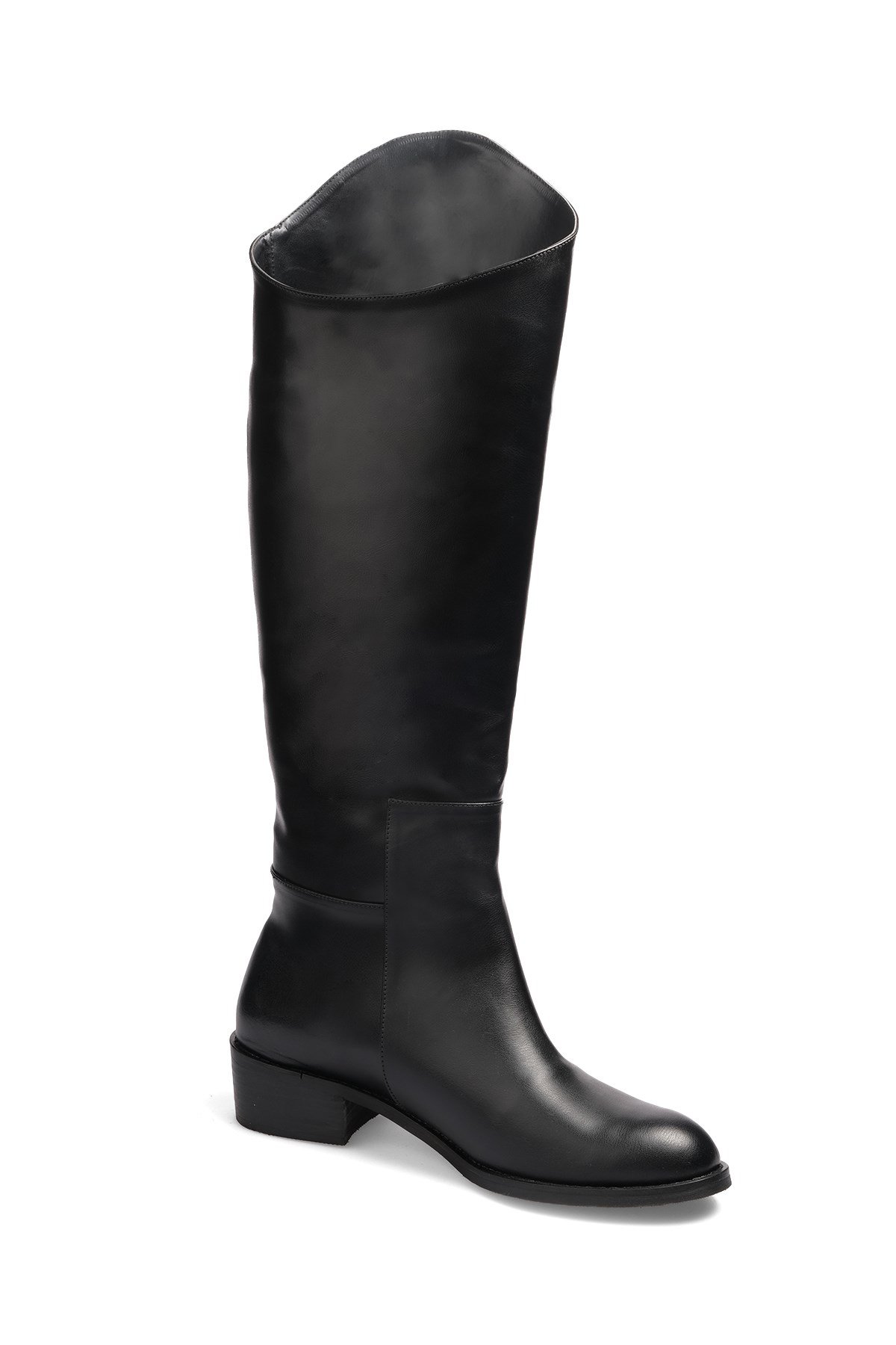 Krista Siyah Renk Oxford Çizme-Boots-Mio Gusto-02218BLC