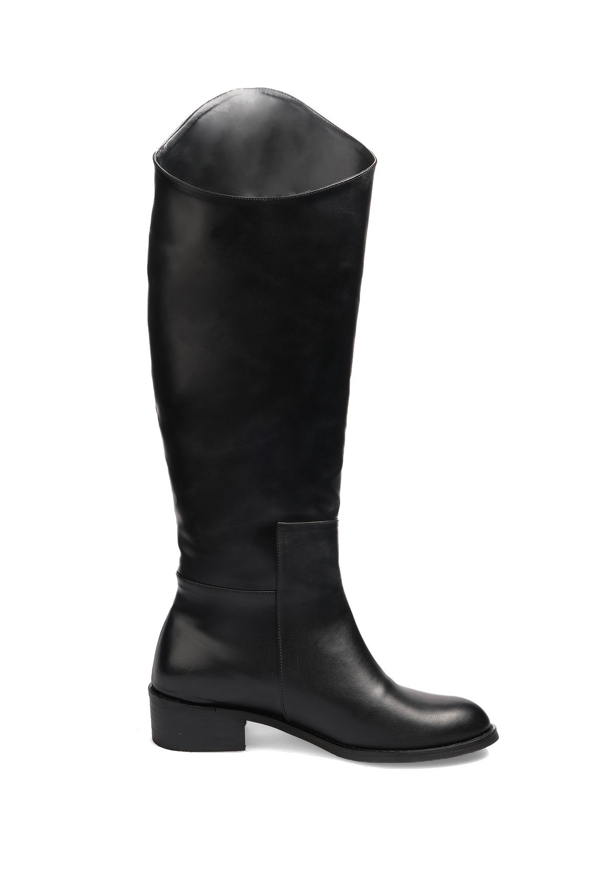 Krista Siyah Renk Oxford Çizme-Boots-Mio Gusto-02218BLC