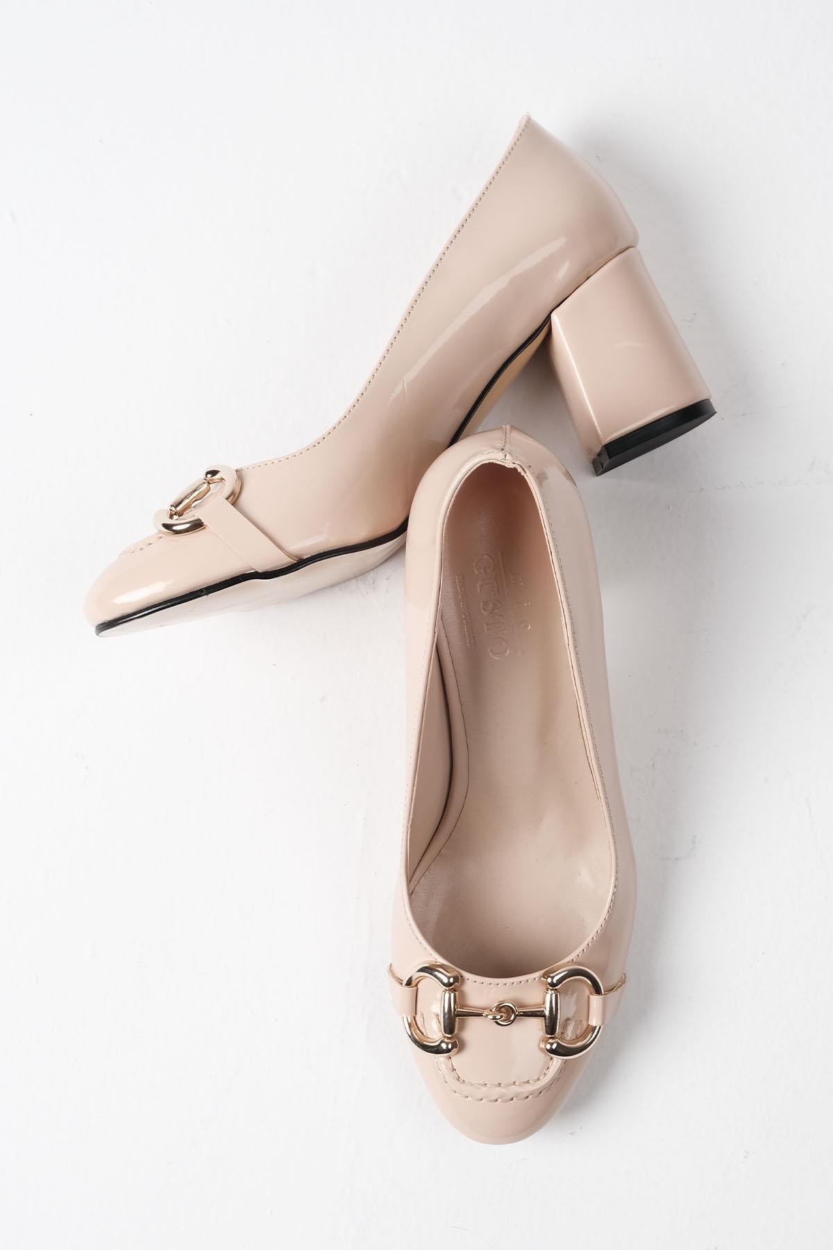 Leandra Ten Regi Topuklu Ayakkabı-Yüksek Topuklu-Mio Gusto-02256NUR