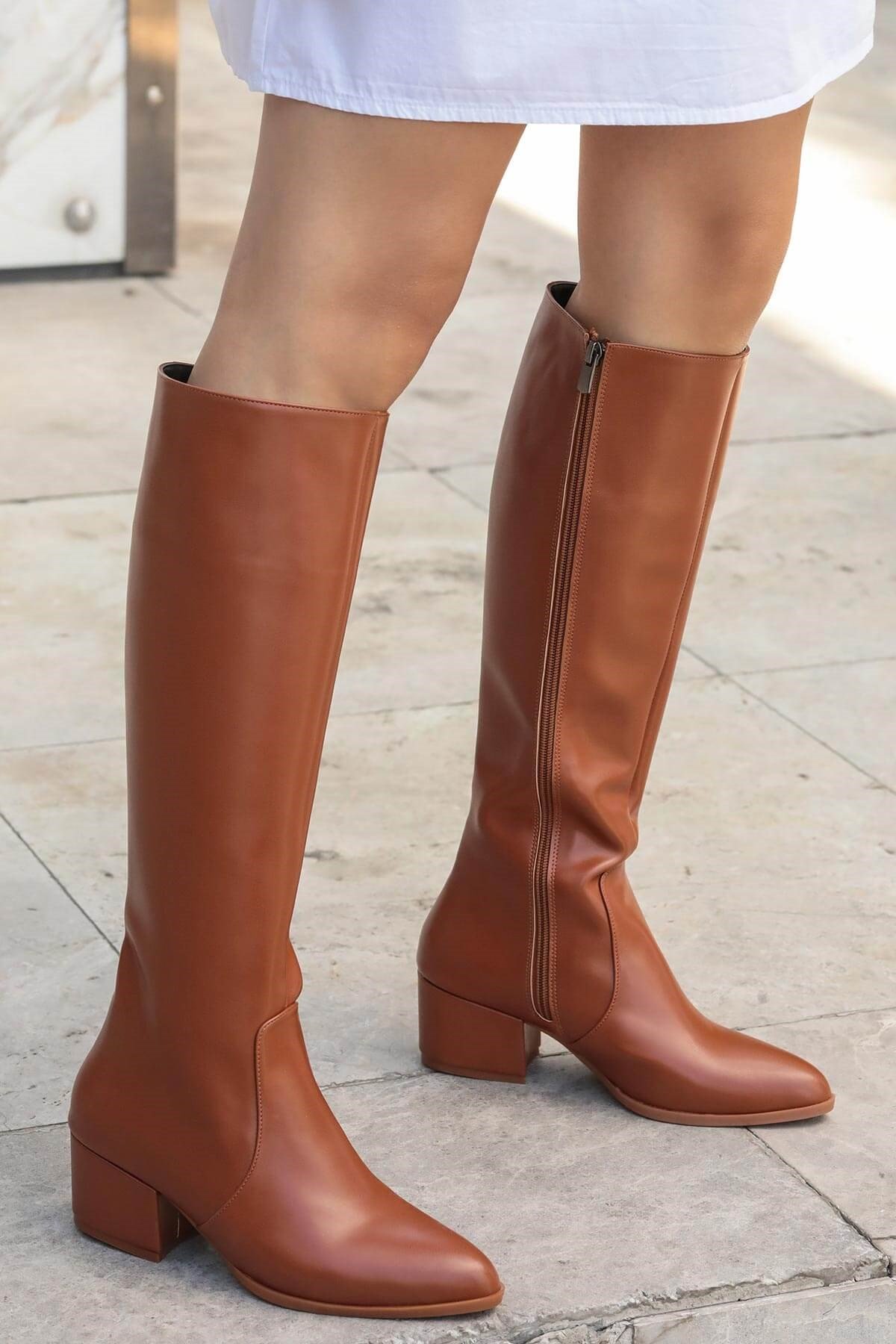 Lidya Taba Çizme-ÇİZME-Mio Gusto-01292TAC