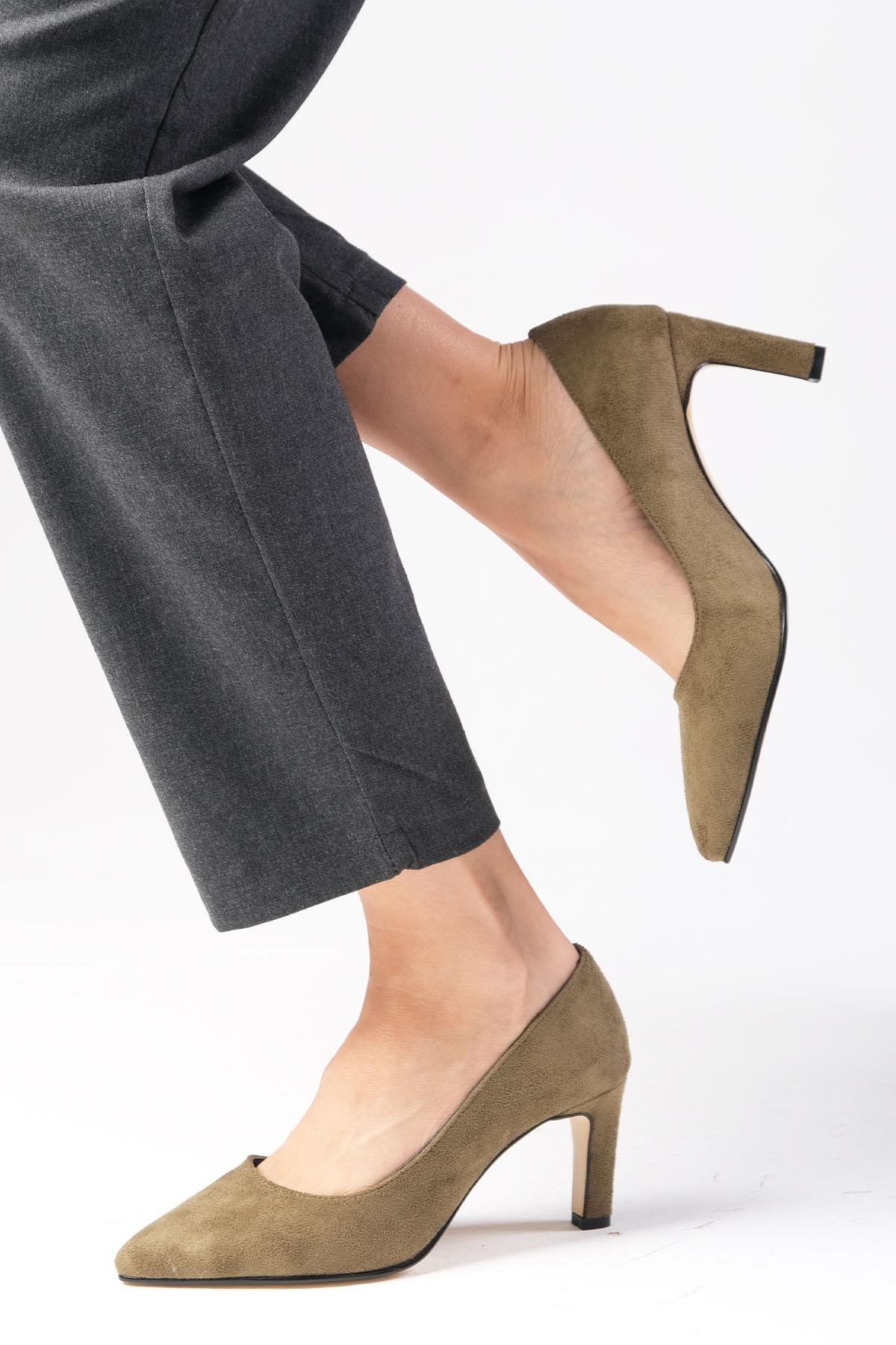 Lita Khaki-Stiletto-Mio Gusto-01252GNS