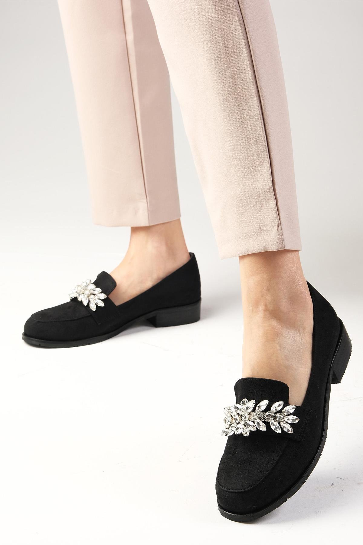Matilda Black Oxford-Casual-Mio Gusto-02128BLS