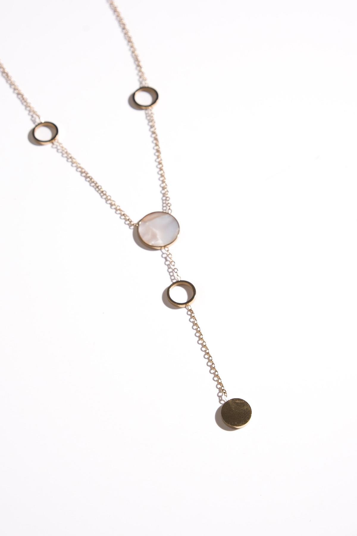 Mio Gusto Çelik İnce İtalyan Zincir Kolye Modelleri