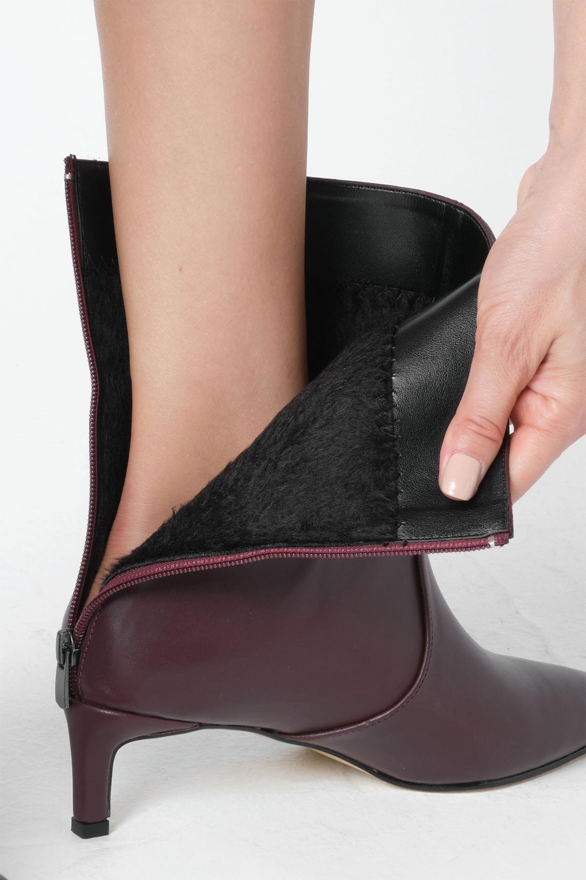 Mio Gusto Siyah Kadın İnce Topuklu Bot | Şık ve Rahat Bot Modelleri