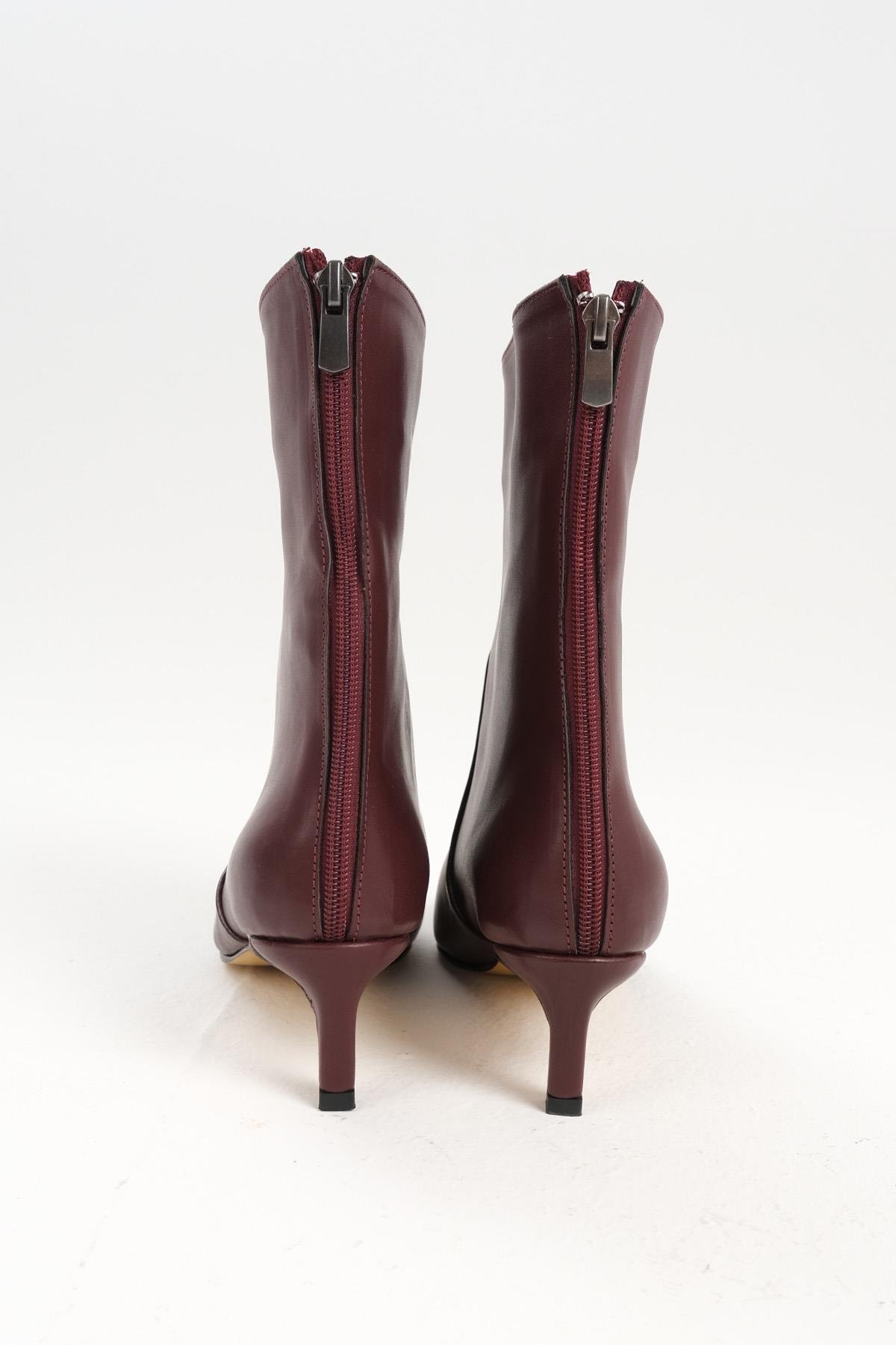 Mio Gusto Siyah Kadın İnce Topuklu Bot | Şık ve Rahat Bot Modelleri