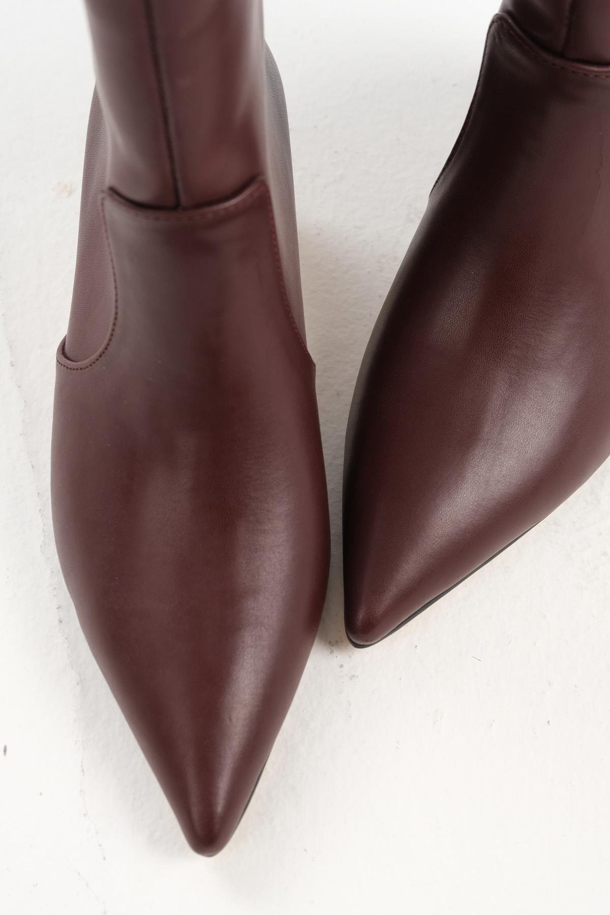 Mio Gusto Siyah Kadın İnce Topuklu Bot | Şık ve Rahat Bot Modelleri