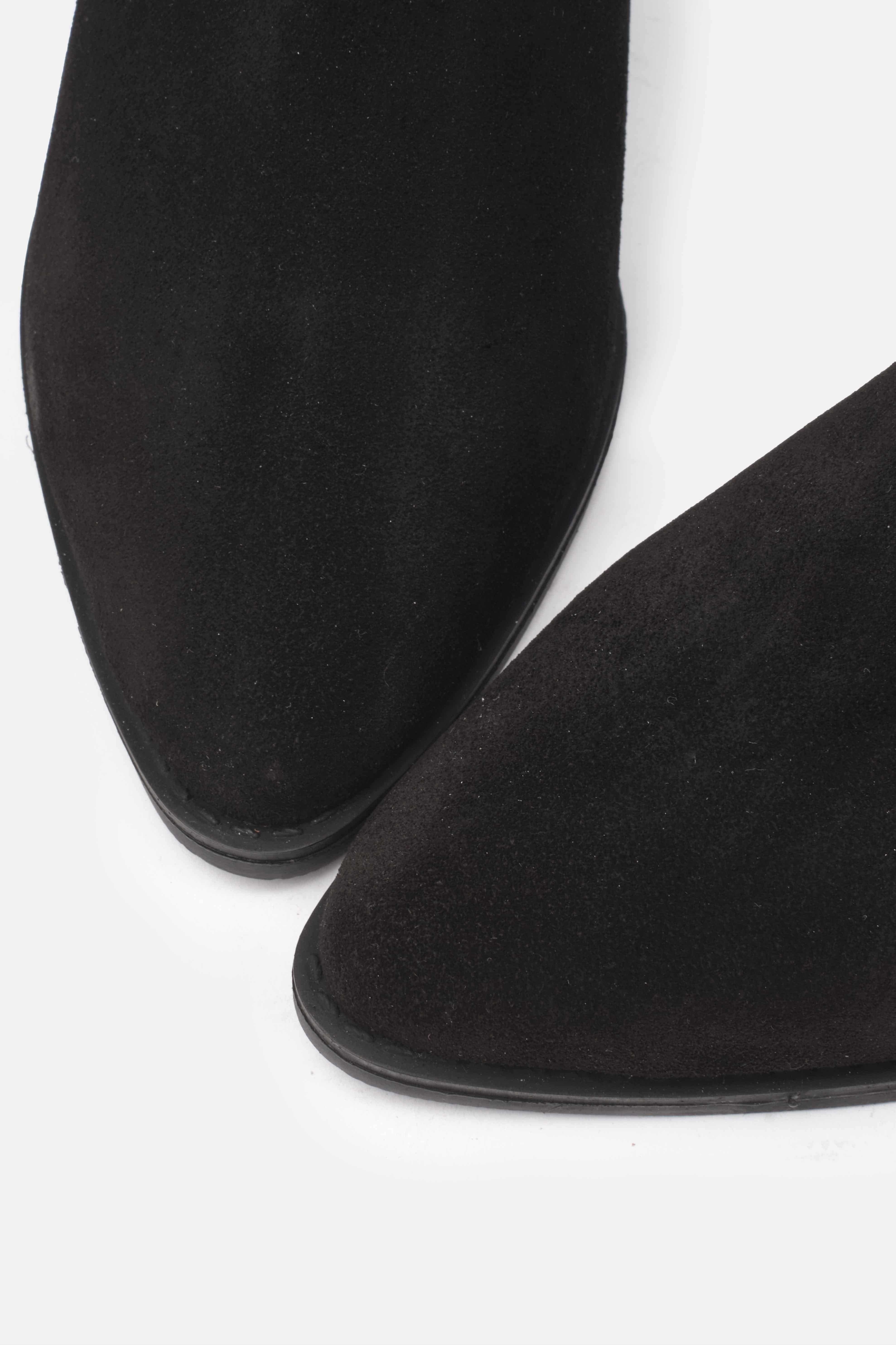 Mio Gusto Hakiki Süet Taba Renk Western Bot