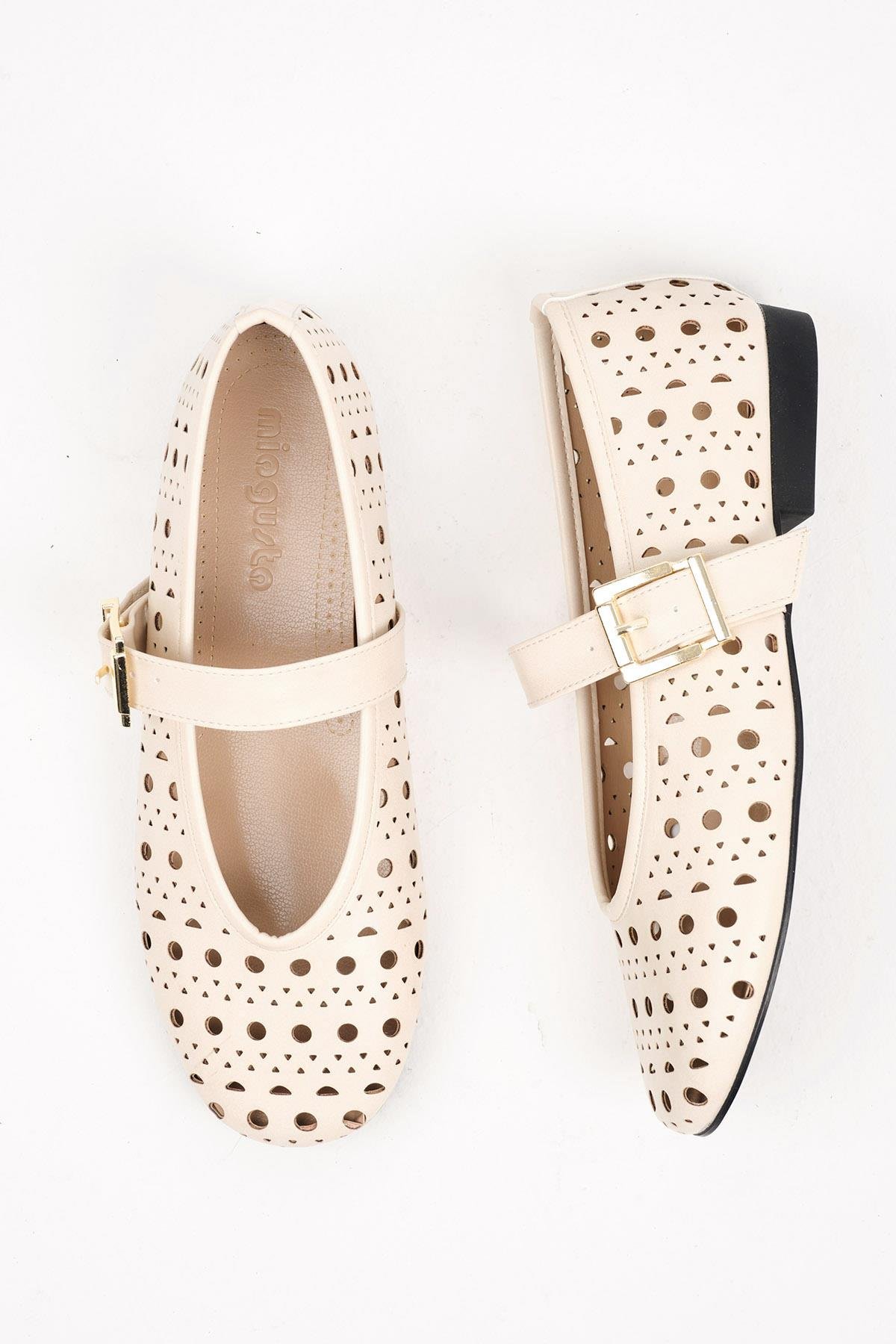 Mio Gusto Norita Ten Rengi Lazerli Kadın Babet Modelleri