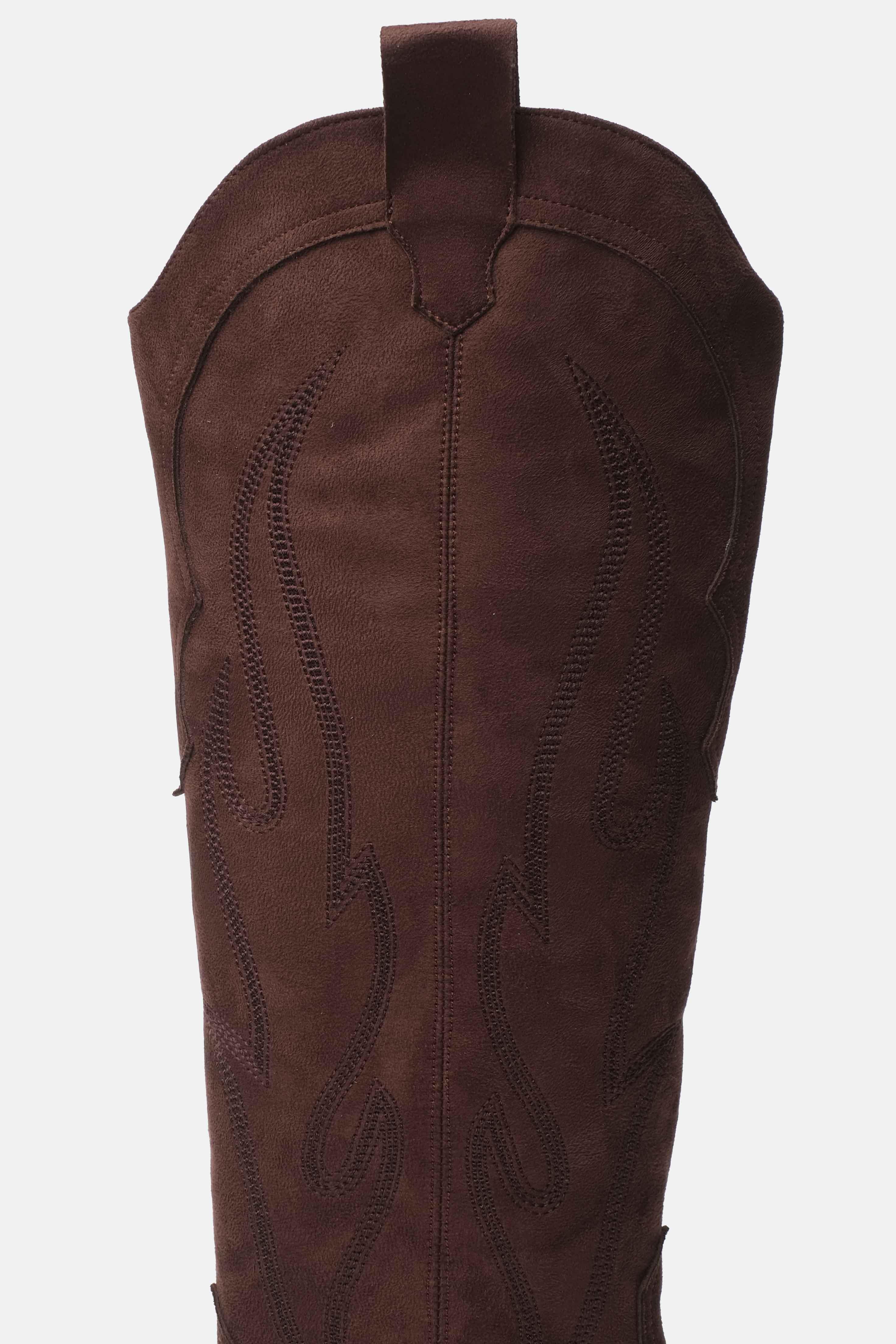 Mio Gusto Romina Siyah Renk Kovboy Çizmesi