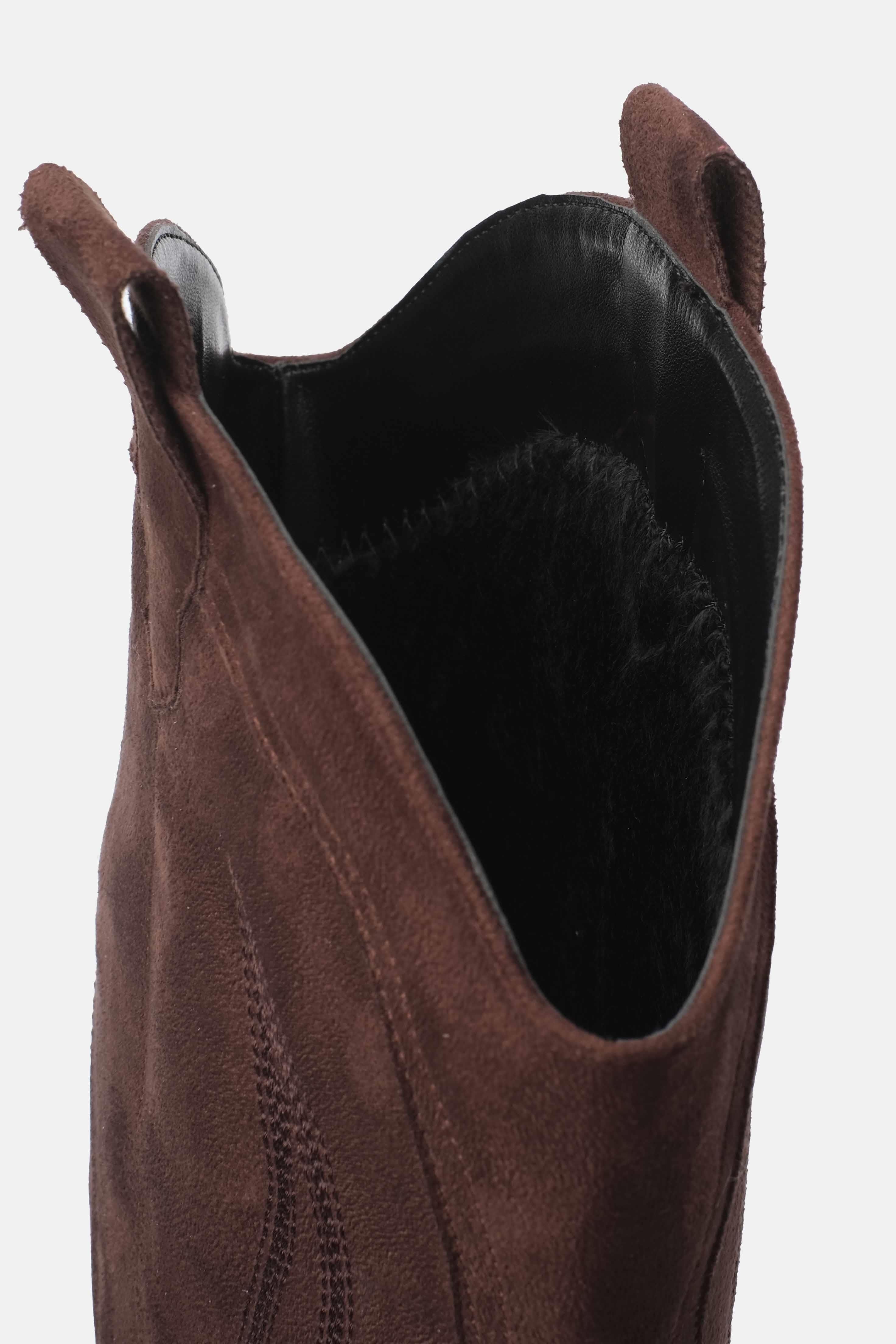 Mio Gusto Romina Siyah Renk Kovboy Çizmesi