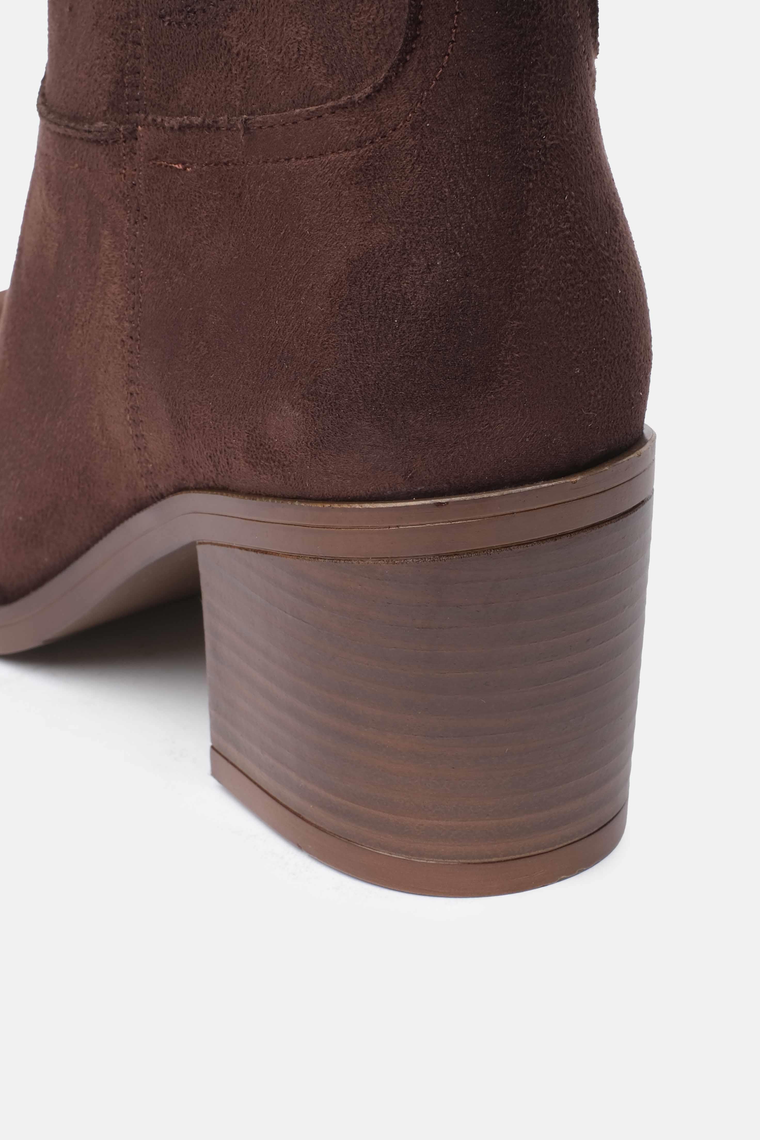 Mio Gusto Romina Siyah Renk Kovboy Çizmesi