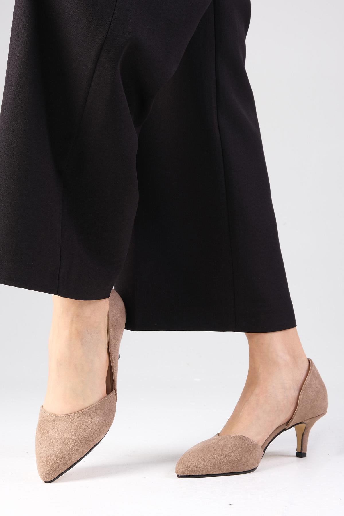 Rene Vizon Topuklu Ayakkabı-Kısa Topuklu-Mio Gusto-09035MIS