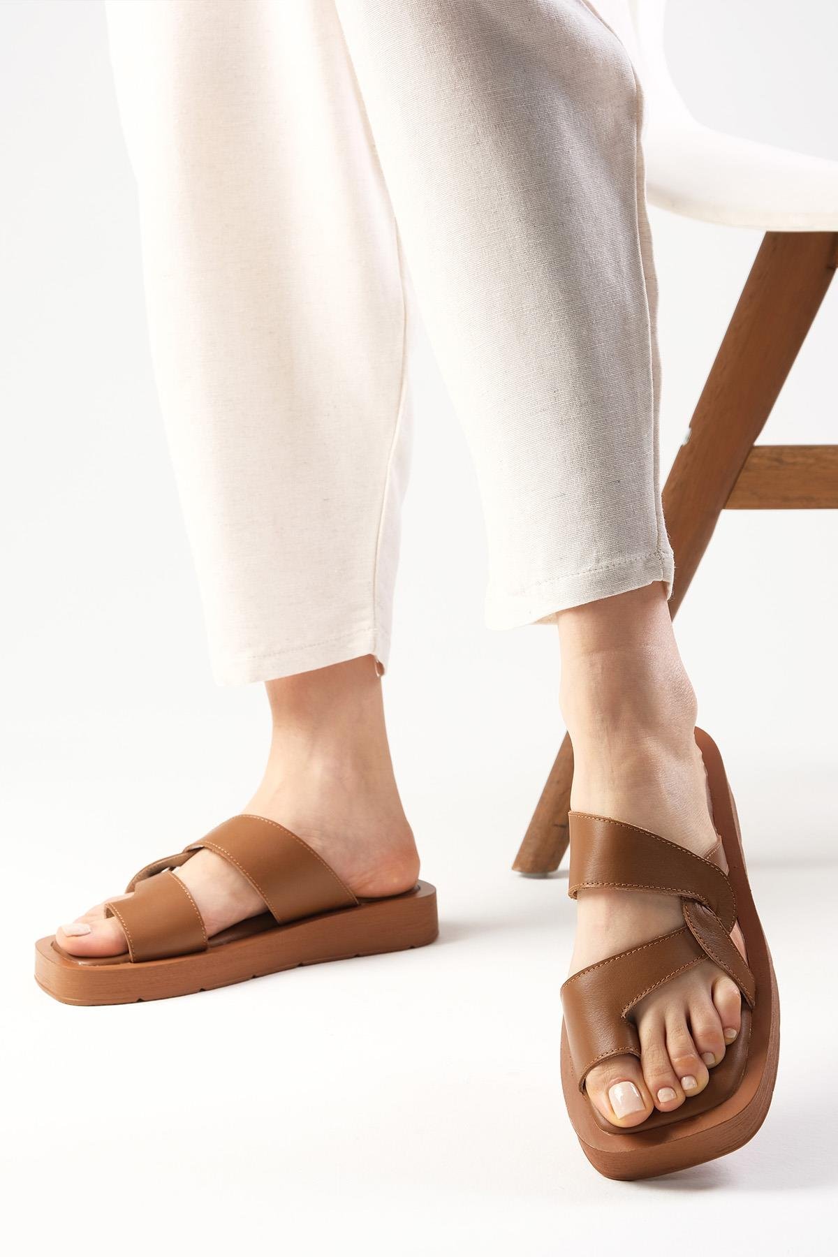 Rooms Hakiki Deri Taba Terlik-TERLİK-Mio Gusto-08077TAC