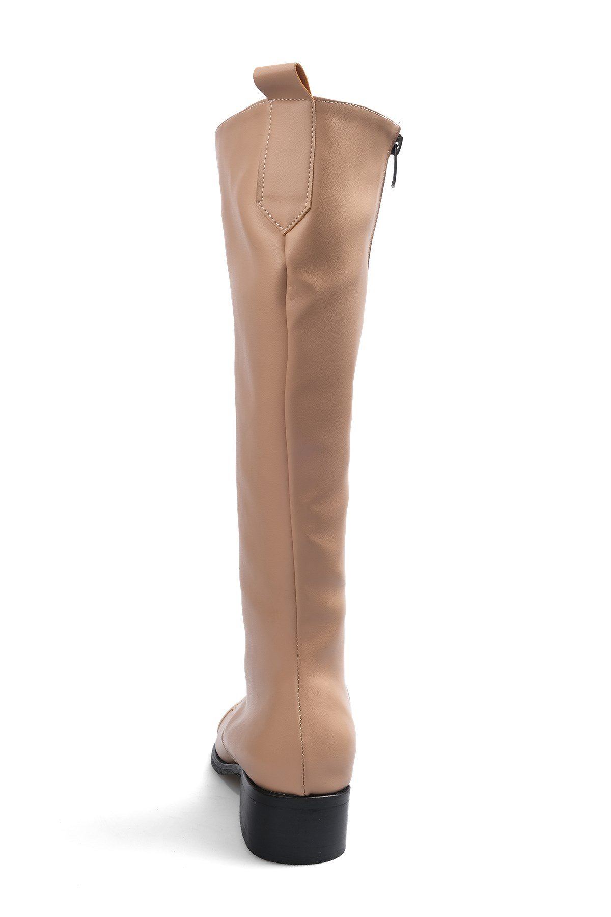 Shannon Vizon Renk Bağcıklı Çizme-Boots-Mio Gusto-02219MIC