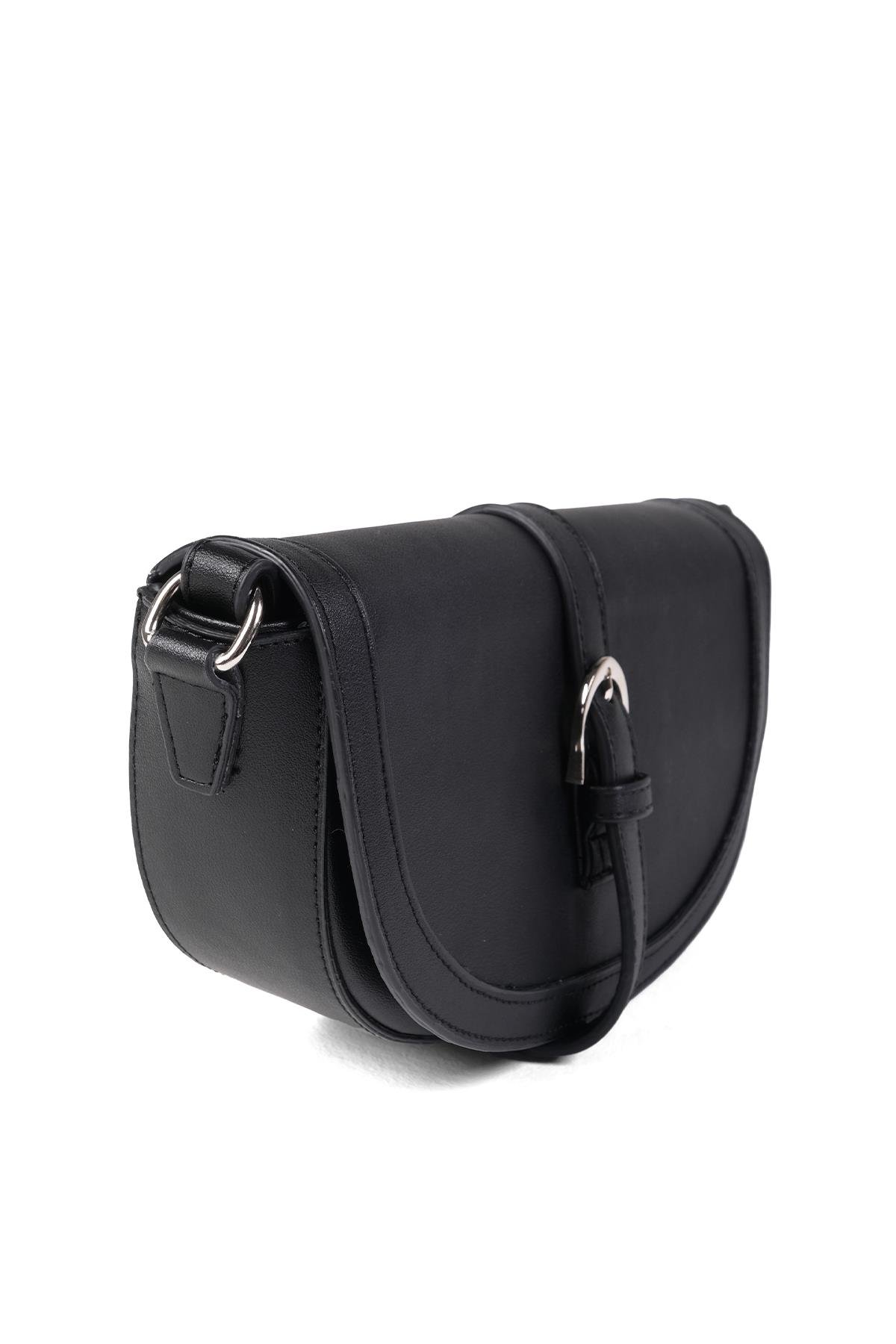 Siyah Renk El Ve Omuz Çantası-Bags-Mio Gusto-C0066BLC