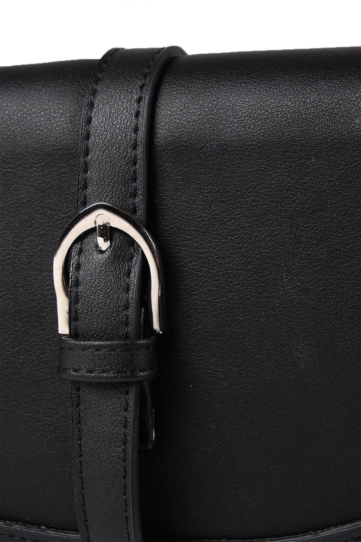 Siyah Renk El Ve Omuz Çantası-Bags-Mio Gusto-C0066BLC