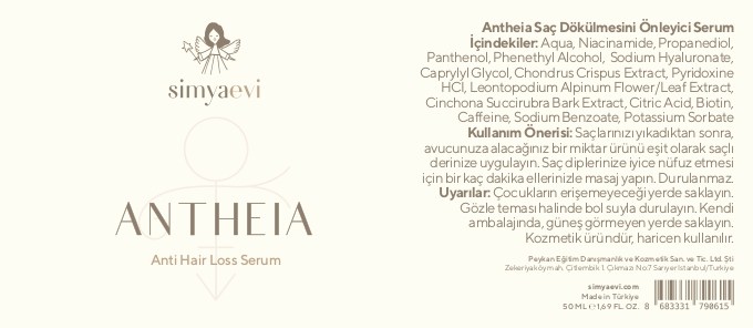 Antheia Saç Dökülmesini Önleyici Set - Simya Evi - Saç Bakımı