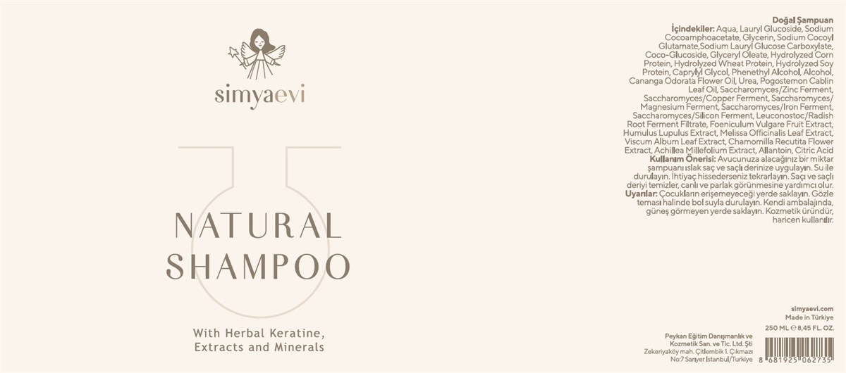 Doğal Şampuan - Simya Evi - Saç Bakımı