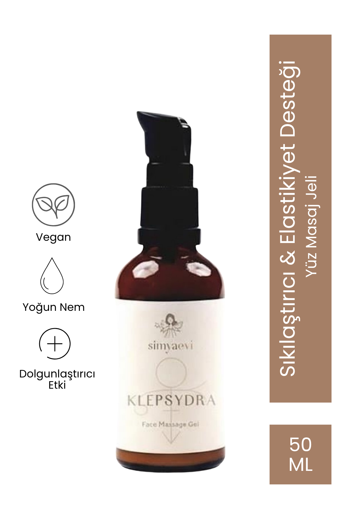 Klepsydra Face Massage Gel - Simya Evi - Cilt Bakımı